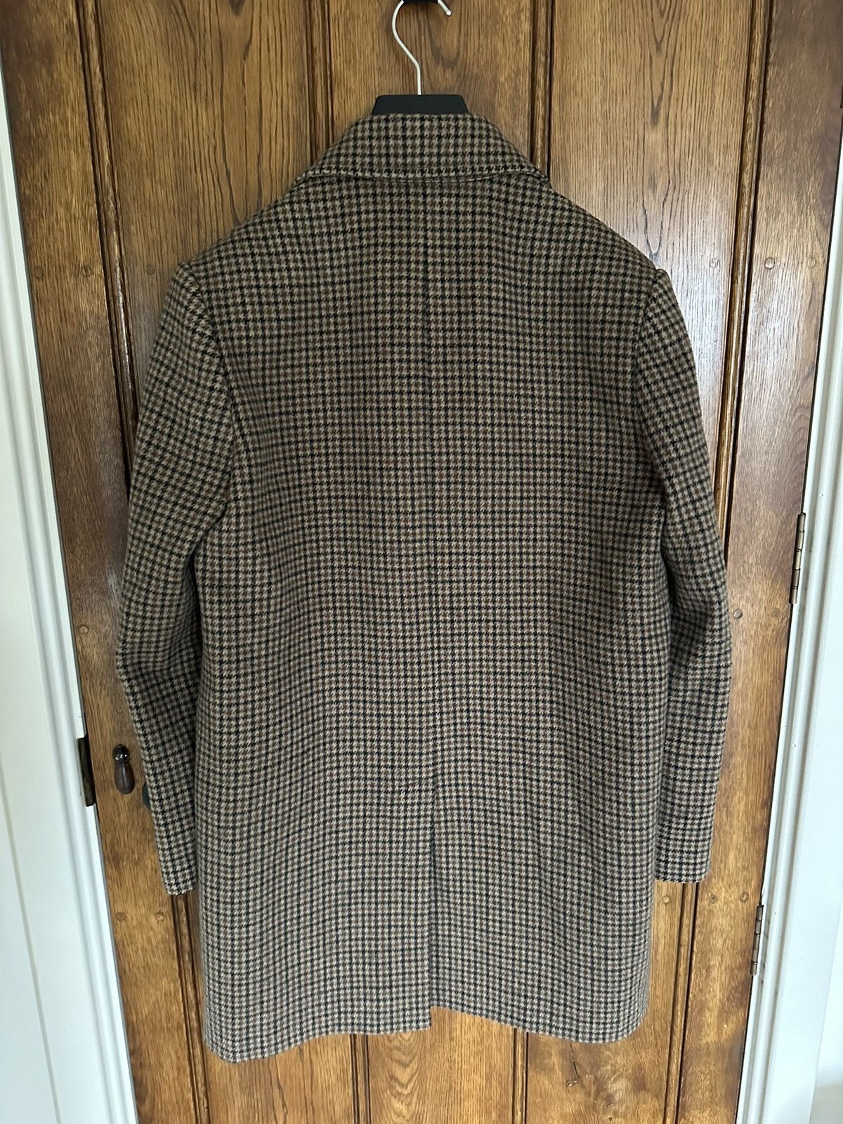 Celine FW19 Celine Pied de Poule Wool Max Coat Hedi Slimane Size US S / EU 44-46 / 1 - 16 Thumbnail