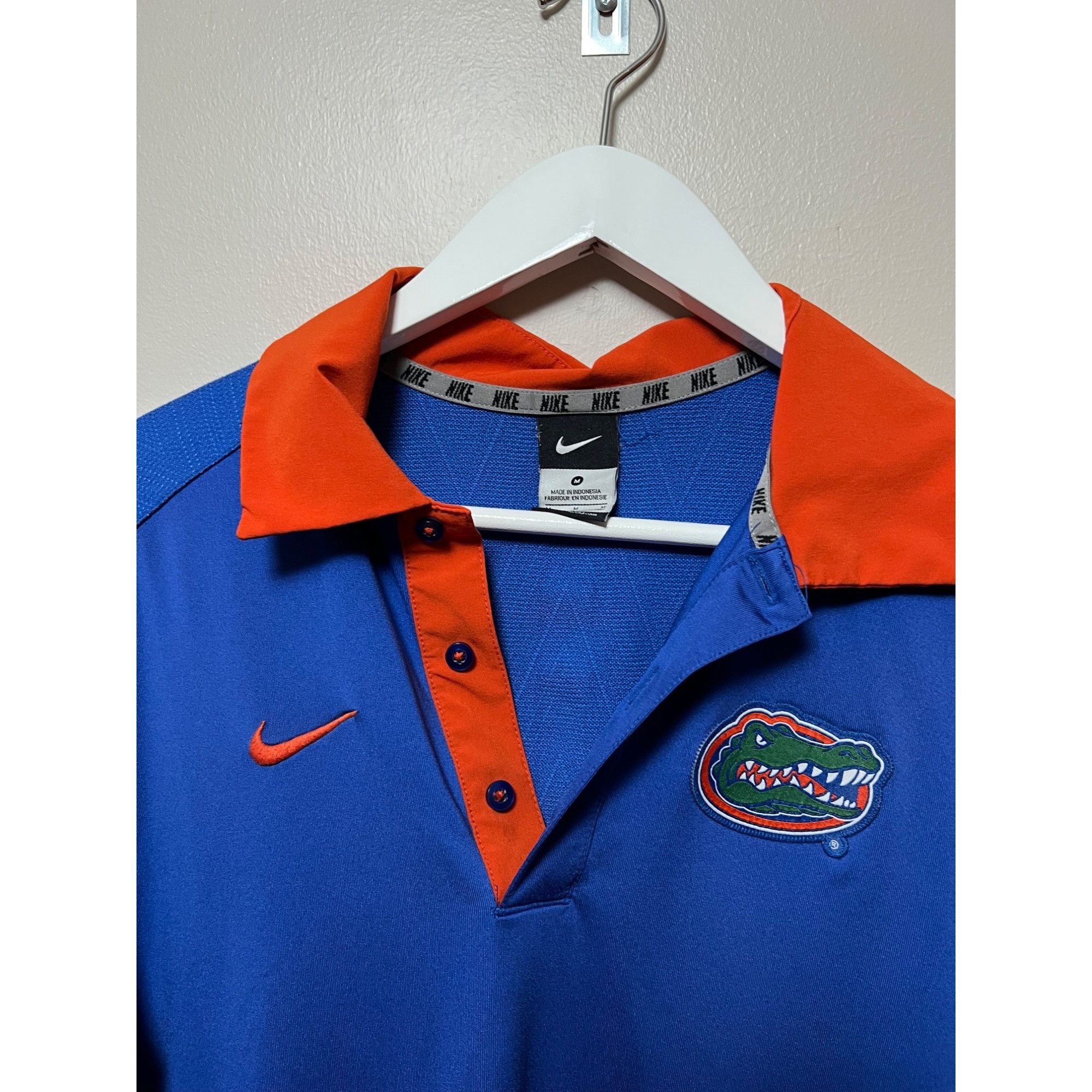 Nike Nike Florida Gators Polo Shirt - Size M Size US M / EU 48-50 / 2 - 2 Thumbnail