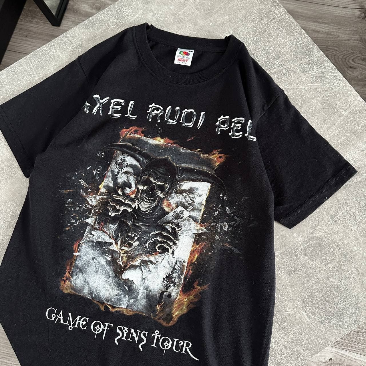 Band Tees Vintage 00s Axel Rudi Pell game of sins tour tee rock y2k og Size US S / EU 44-46 / 1 - 3 Thumbnail
