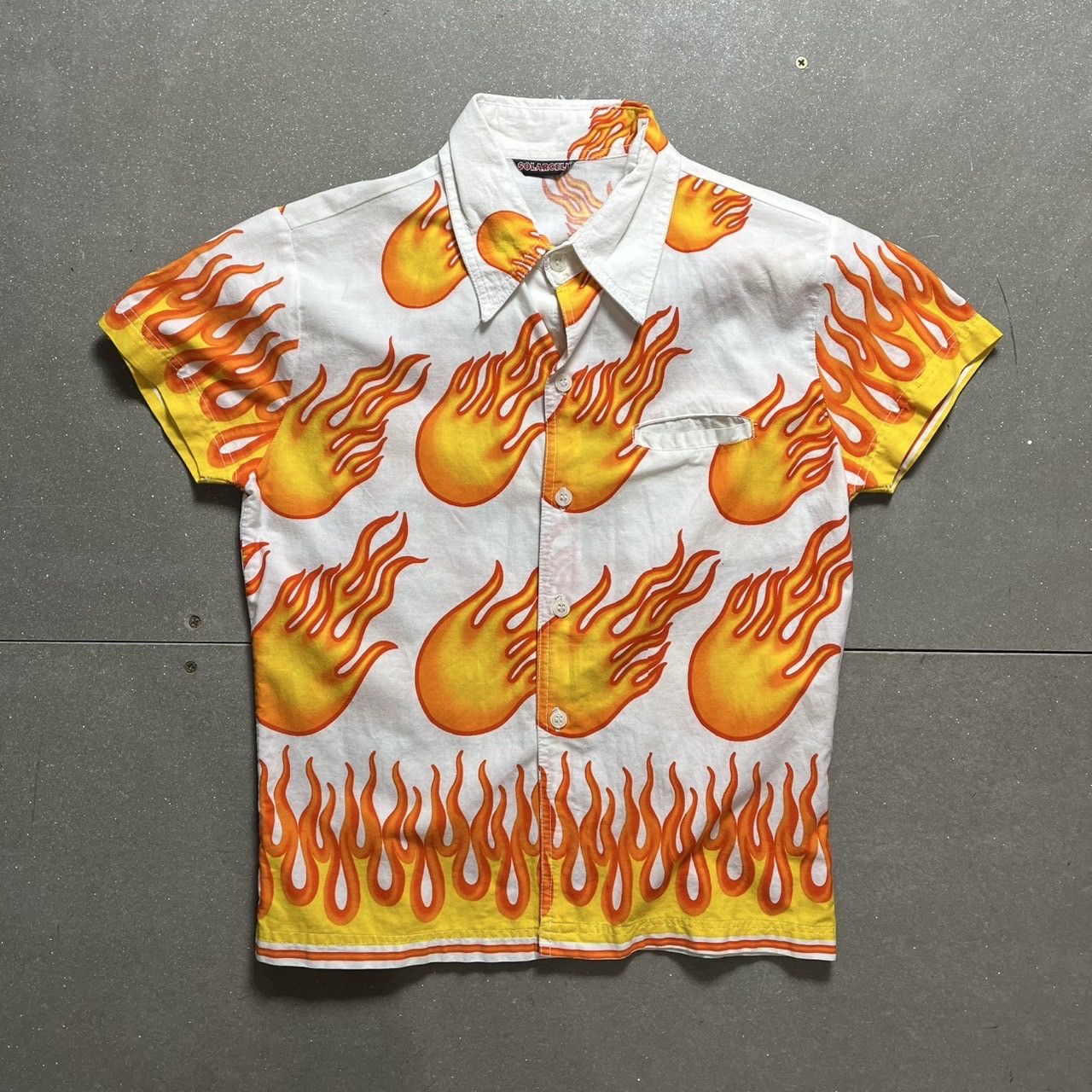 Other Solarcell Brand Flame Graphic Shirt Size M / US 6-8 / IT 42-44 - 1 Thumbnail
