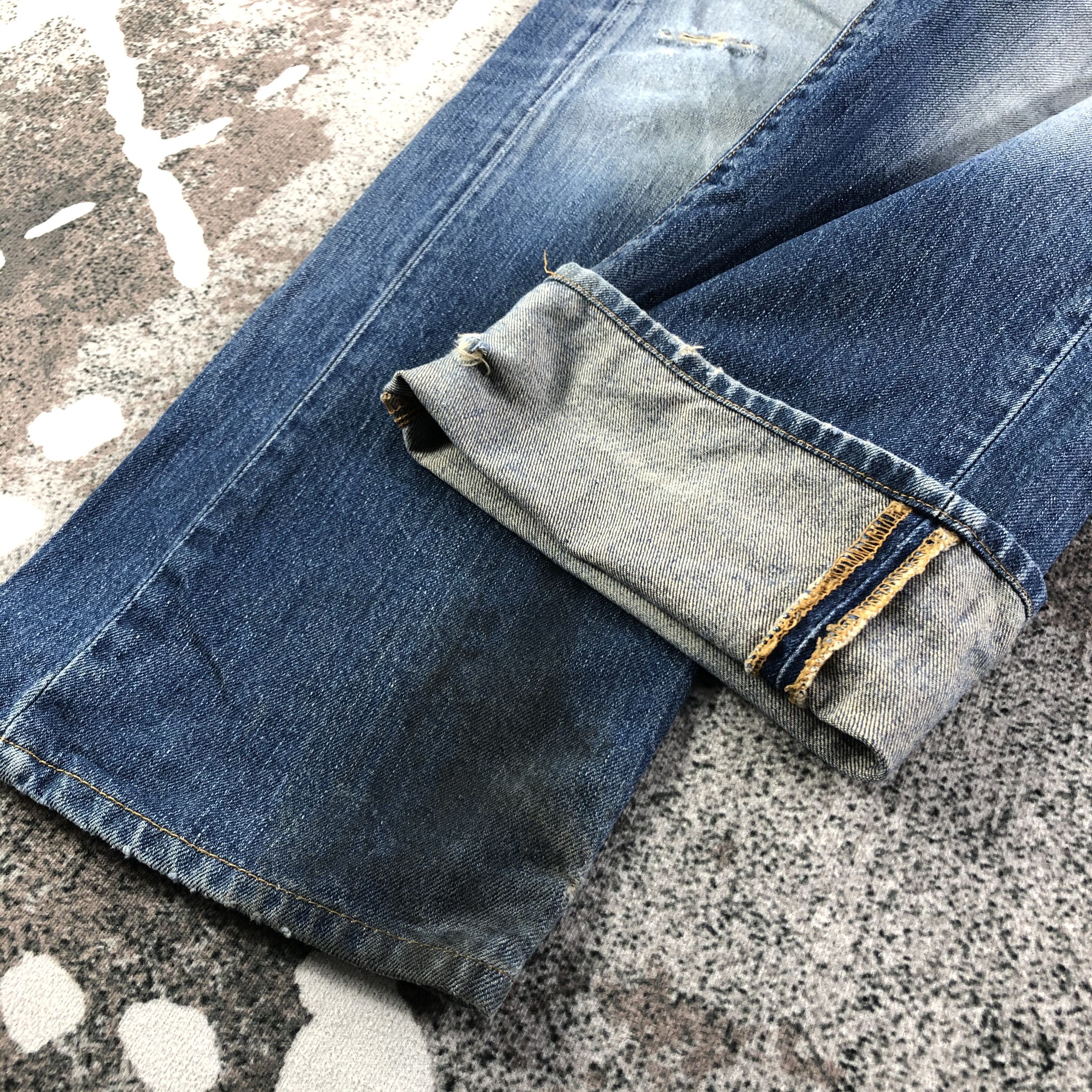 Levi's Vintage Levis 201 Jeans Dirty Distressed Denim KJ1900 Size US 32 / EU 48 - 7 Thumbnail