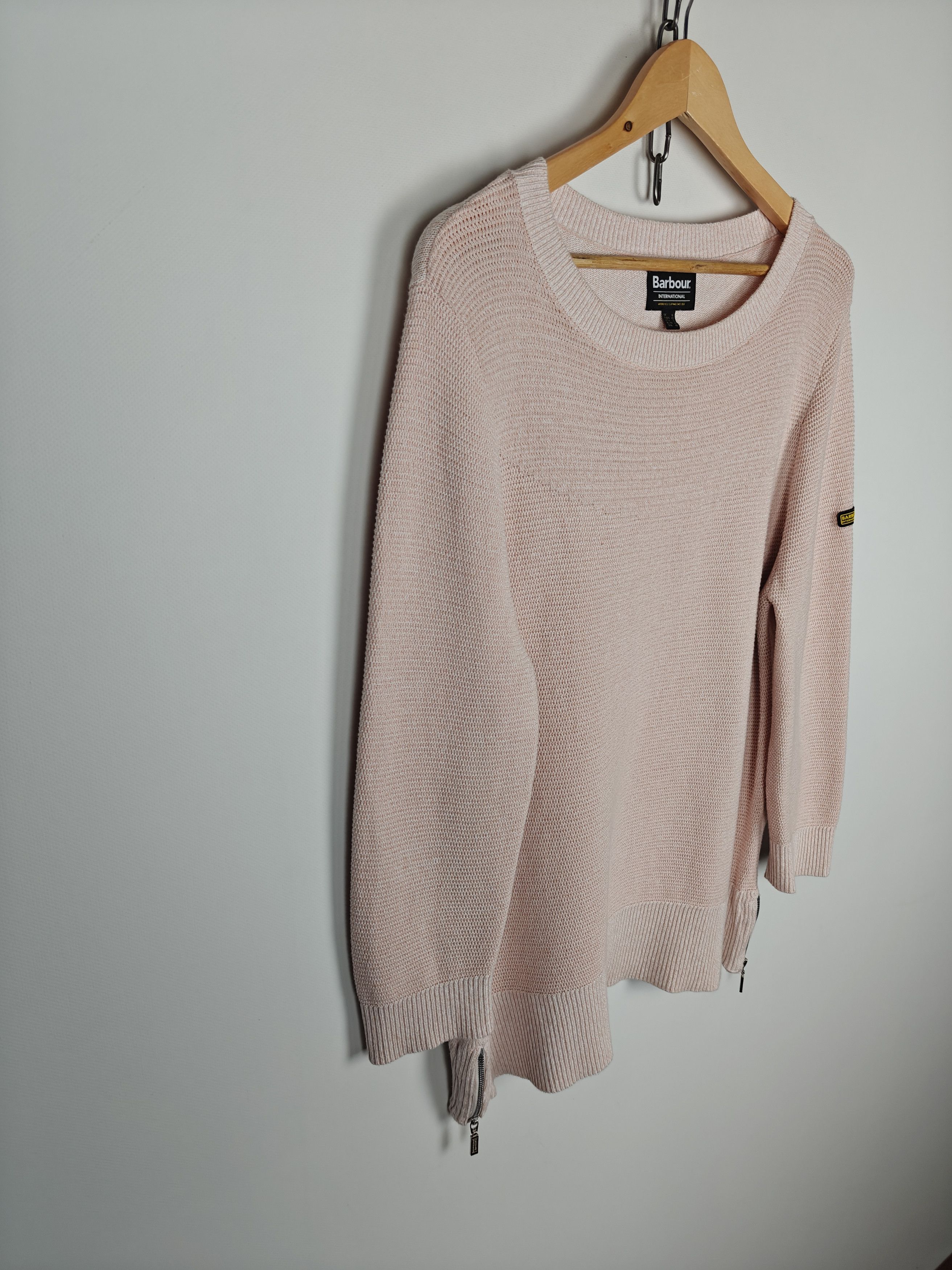 Barbour Barbour International Sweater Knit Pullover Peach size US12 Size XL / US 12-14 / IT 48-50 - 5 Thumbnail