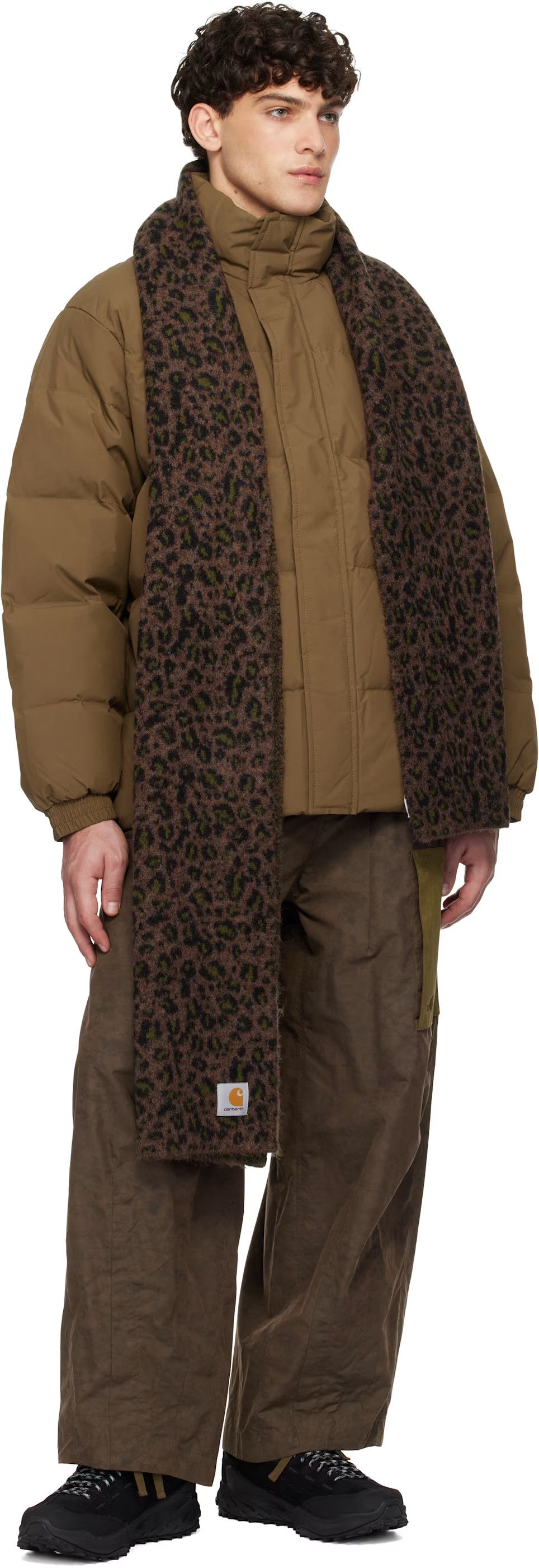 Carhartt Carhartt Work In Progress Brown Danville Down Jacket Size US L / EU 52-54 / 3 - 4 Thumbnail