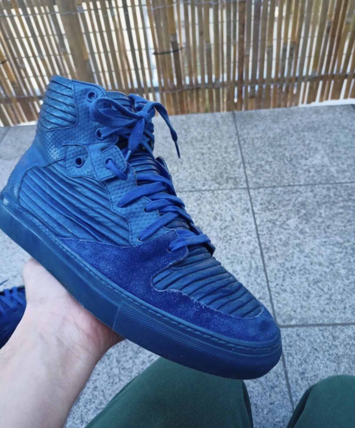 Balenciaga Balenciaga pleated high monochromes violet rare vintage Size US 7 / EU 40 - 7 Thumbnail
