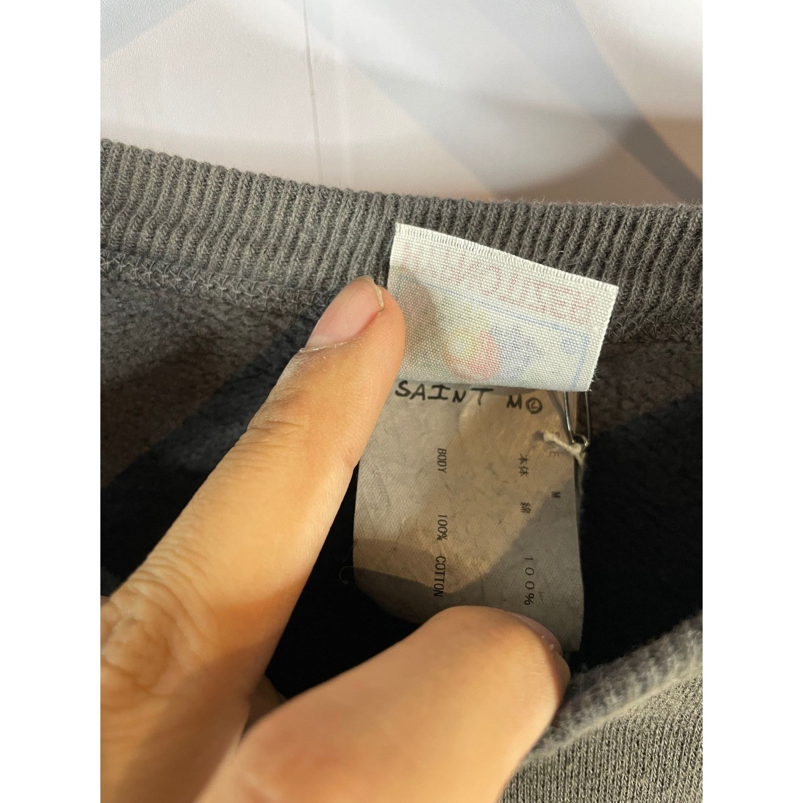 Other St Mx6 Crewneck Grey Eye Future New With Tags Medium Size US M / EU 48-50 / 2 - 5 Thumbnail