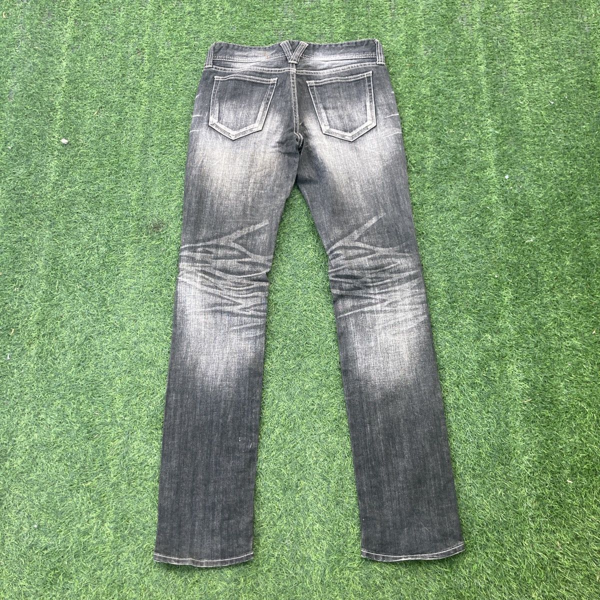 If Six Was Nine × Vanquish VANQUISH GOLD FLARED JEANS Size 30" / US 8 / IT 44 - 2 Thumbnail