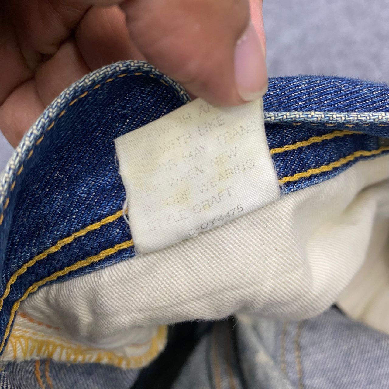 Evisu 💥Best Offer💥Vintage Evis Cowboy Selvegde Distressed Denim Size US 31 - 20 Thumbnail