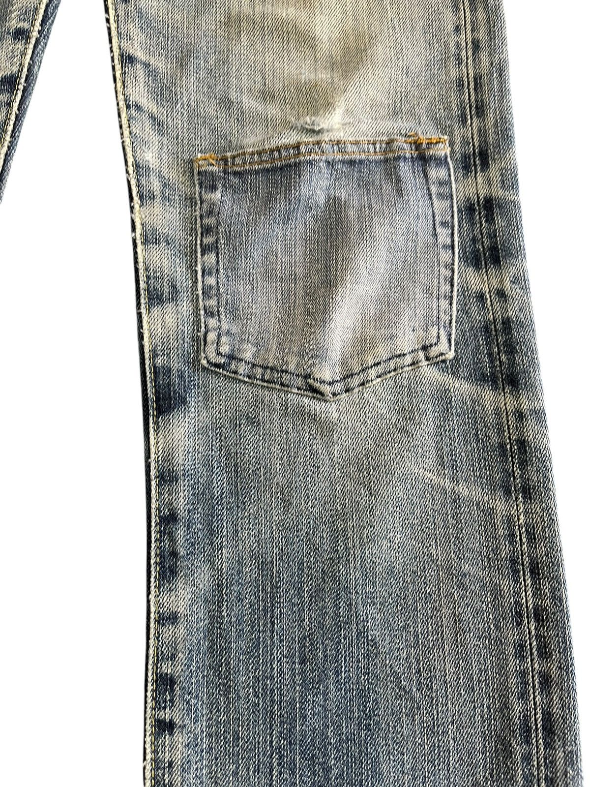 Jun Takahashi × Uniqlo Vintage Uniqlo S002 Selvedge Pocket Patchwork Denim Size US 28 / EU 44 - 6 Thumbnail