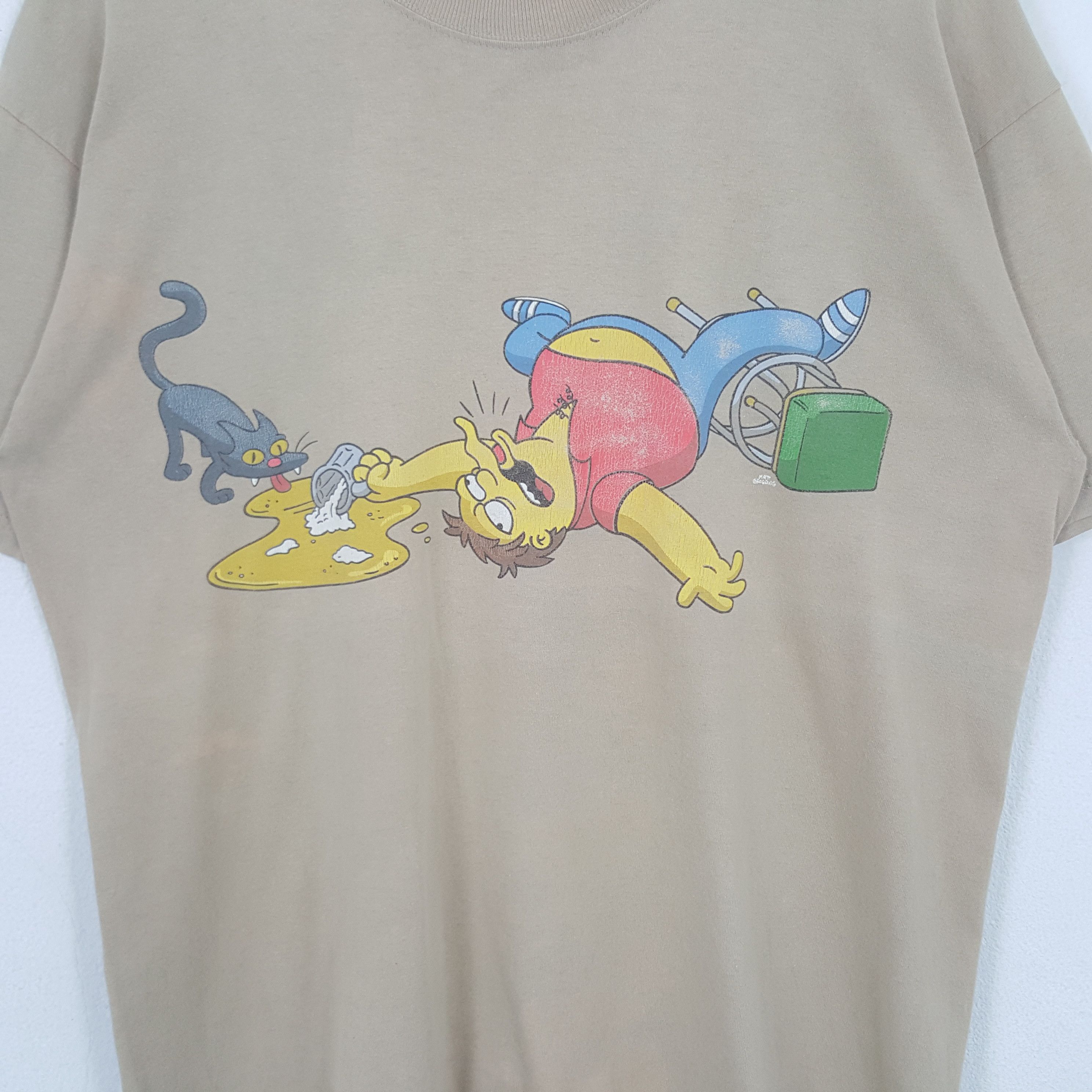 Vintage Vintage The Simpsons American Cartoon Tshirt RR15 Size US L / EU 52-54 / 3 - 2 Thumbnail