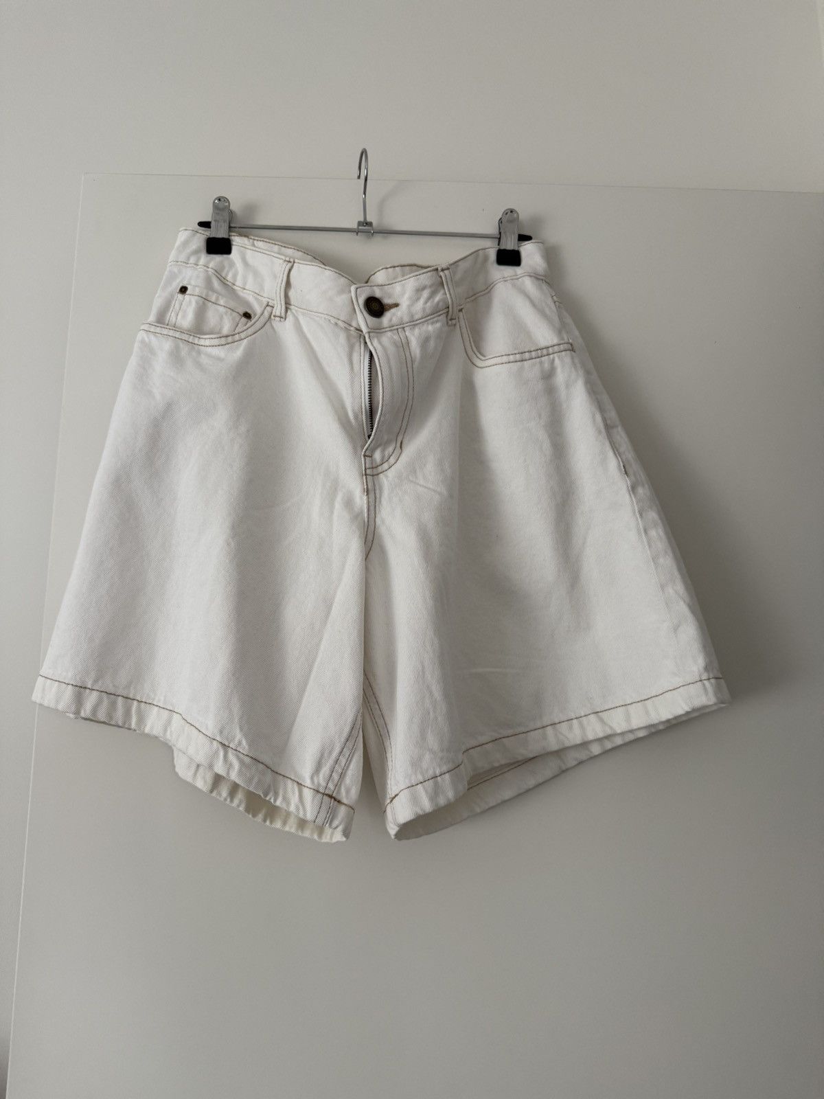 Other ANKO White Denim shorts Size 32" / US 10 / IT 46 - 1 Thumbnail
