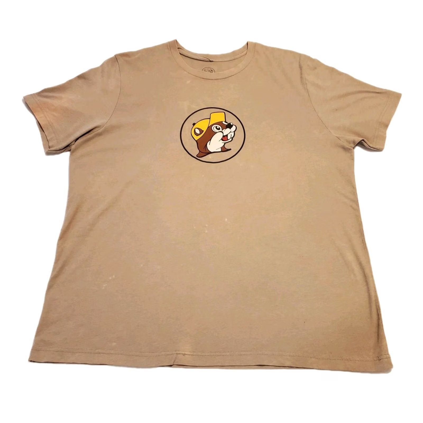 Logo 7 Buccee's Shirt Mens 2XL Tan Alabama Logo Southern Truck Stop T Size US XXL / EU 58 / 5 - 2 Thumbnail