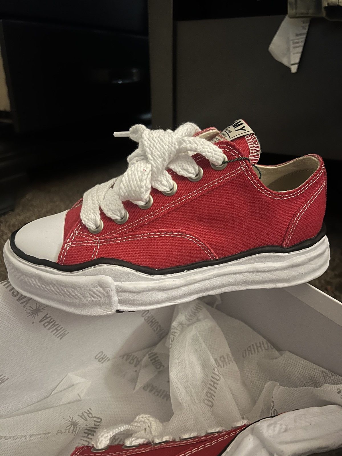 Maison MIHARA YASUHIRO Red Maison Mihara Size US 6 / EU 39 - 1 Thumbnail