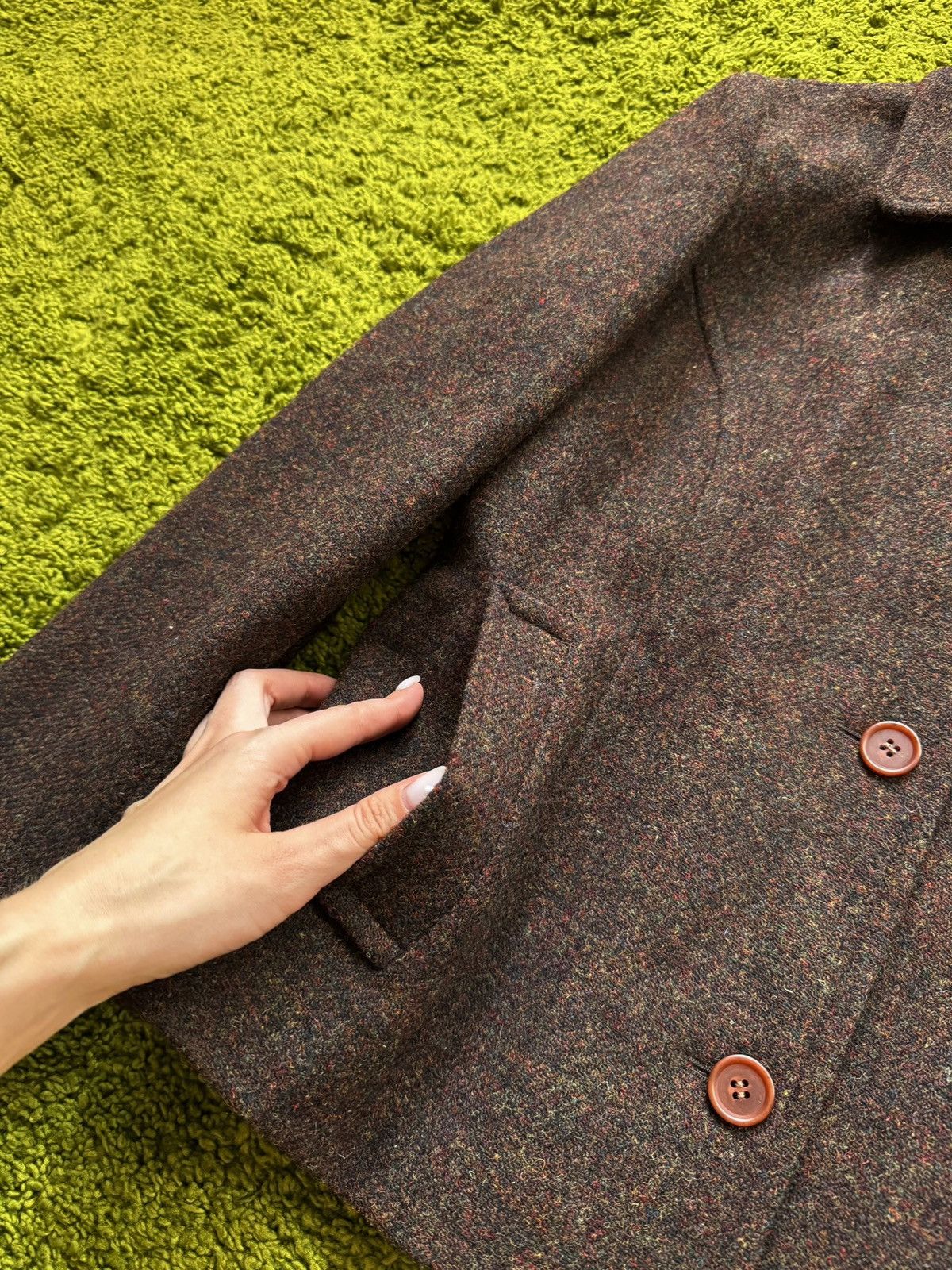 Designer × Harris Tweed Harriswear by Harris Tweed wool jacket Size L / US 10 / IT 46 - 5 Thumbnail