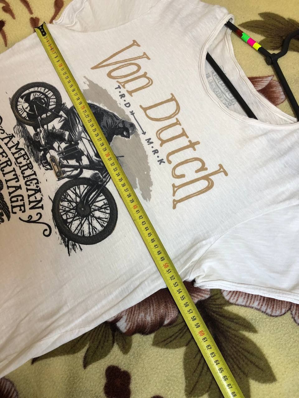 Von Dutch Von Dutch Motor Co PaintShop T Shirt Motorcycle Print Size US L / EU 52-54 / 3 - 5 Thumbnail