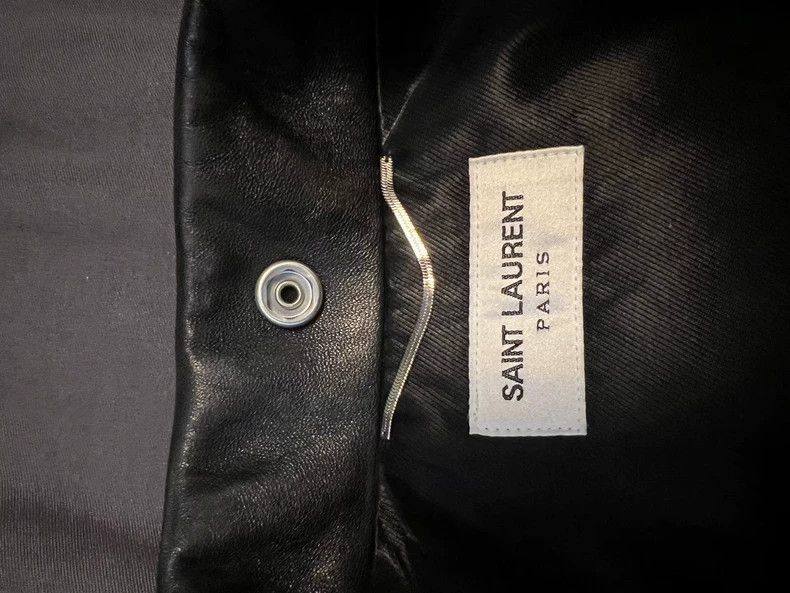 Saint Laurent Paris saint Laurent parisLeather Garment jacket 2503-Nextarrow Size US M / EU 48-50 / 2 - 7 Thumbnail