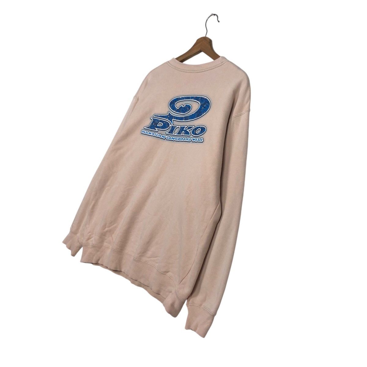 Japanese Brand × Vintage 📌Vintage Sweatshirt Crewneck Hawaiian Longboard Wear Piko Size US M / EU 48-50 / 2 - 11 Thumbnail