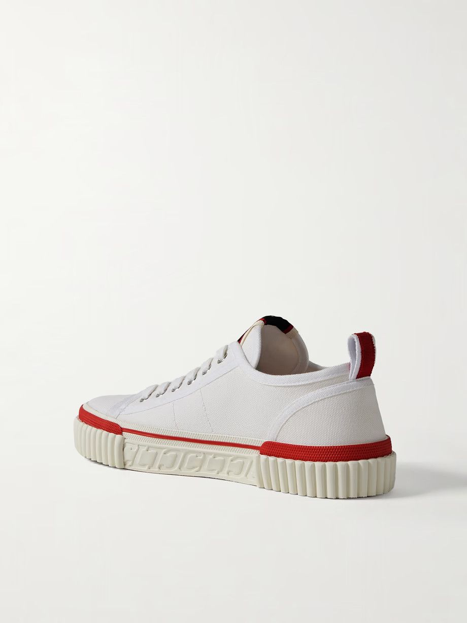 Christian Louboutin o1s1wg110225 Sneaker in White Size US 11 / IT 41 - 3 Thumbnail