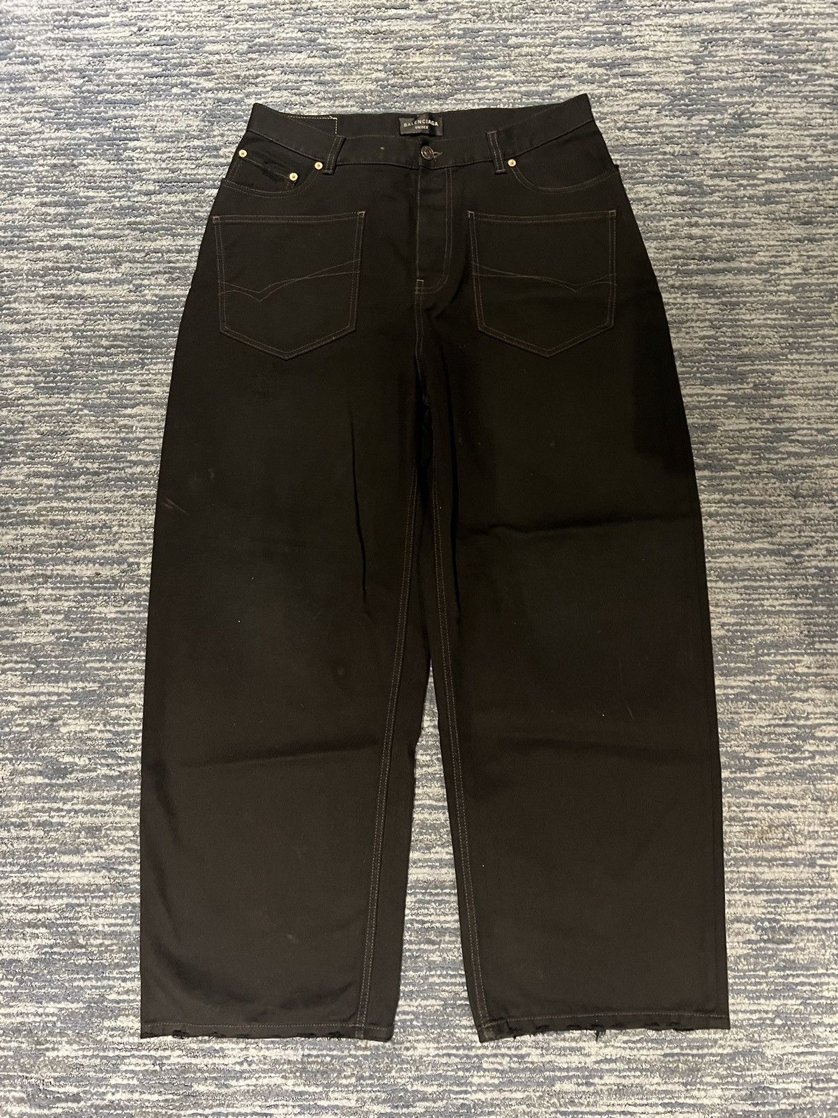Balenciaga Balenciaga Back Pocket Denim Size US 34 / EU 50 - 1 Thumbnail