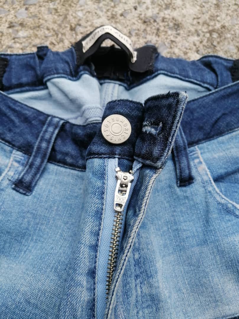 Issey Miyake × Japanese Brand × Tsumori Chisato Tsumori Chisato Nice Design Indigo Dye Denim Jeans Size US 28 / EU 44 - 7 Thumbnail