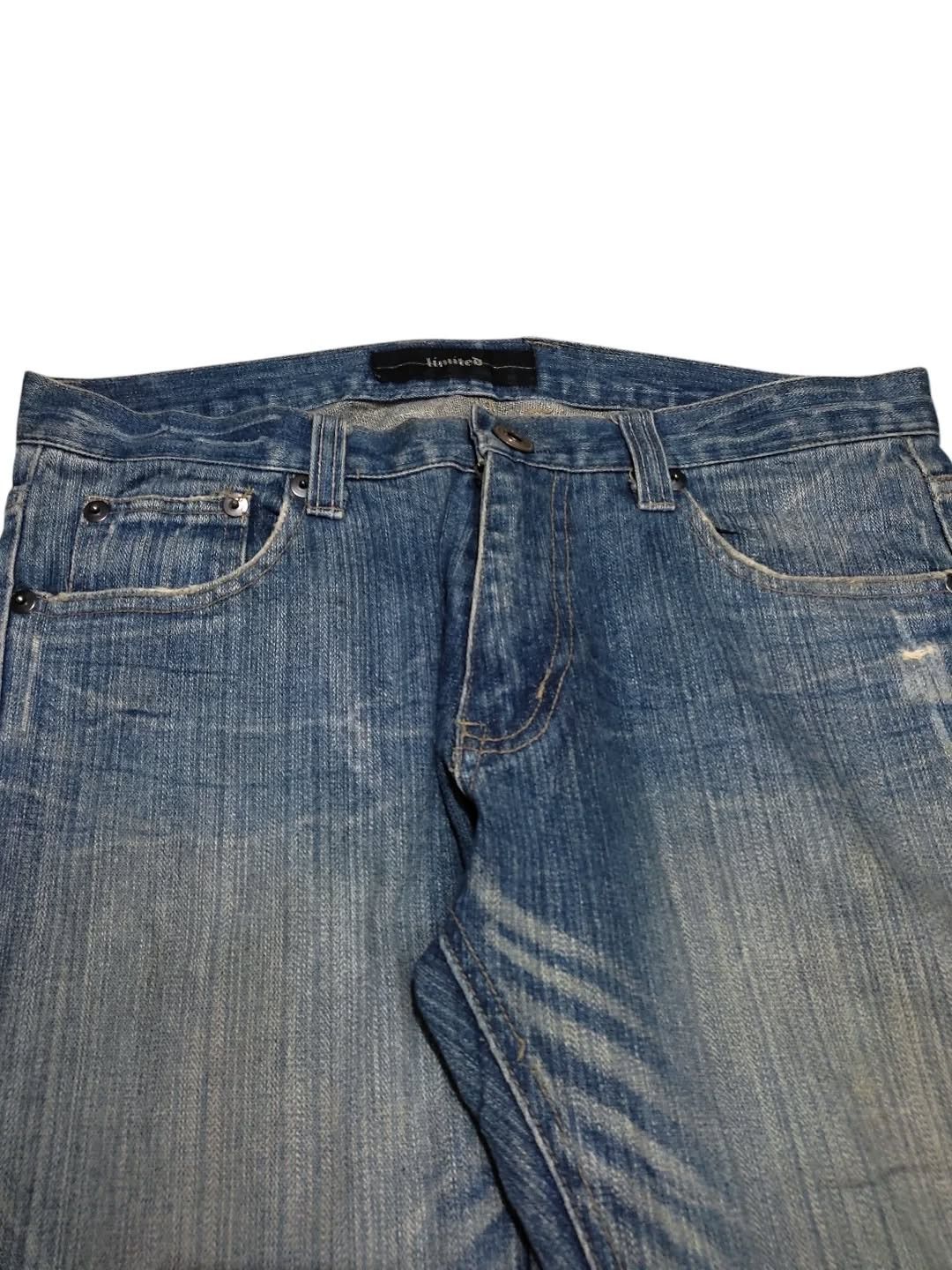 Japanese Brand Limited i Skull rock denim Size US 34 / EU 50 - 4 Thumbnail