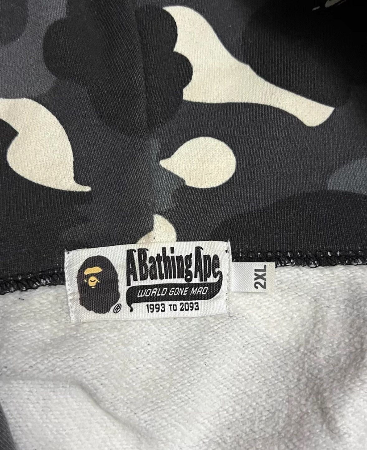 Bape BAPE CAMO FULL ZIP HOODIE Size US XXL / EU 58 / 5 - 3 Thumbnail