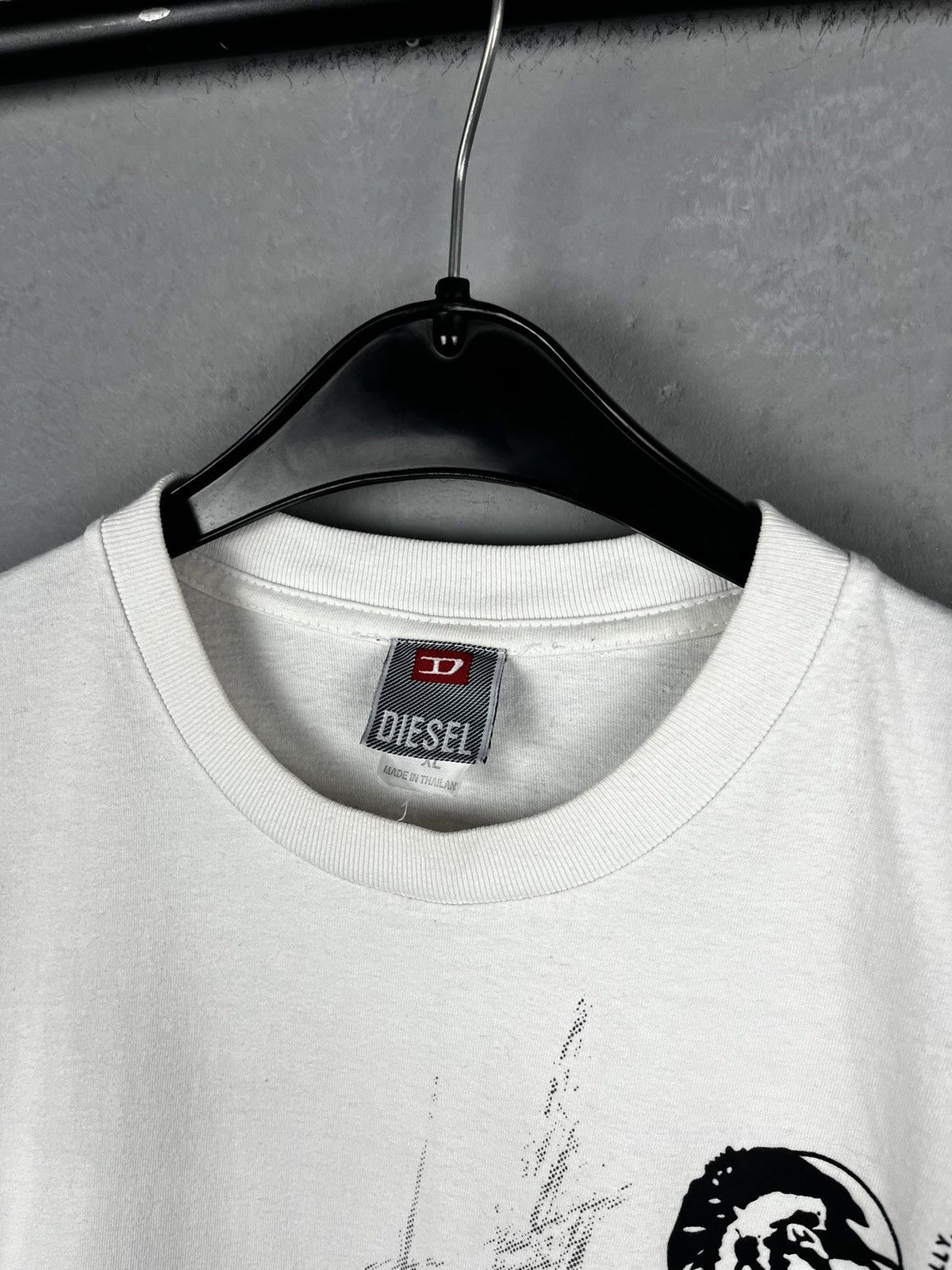 Diesel × Vintage Diesel t shirt big logo vintage Size US XL / EU 56 / 4 - 3 Thumbnail