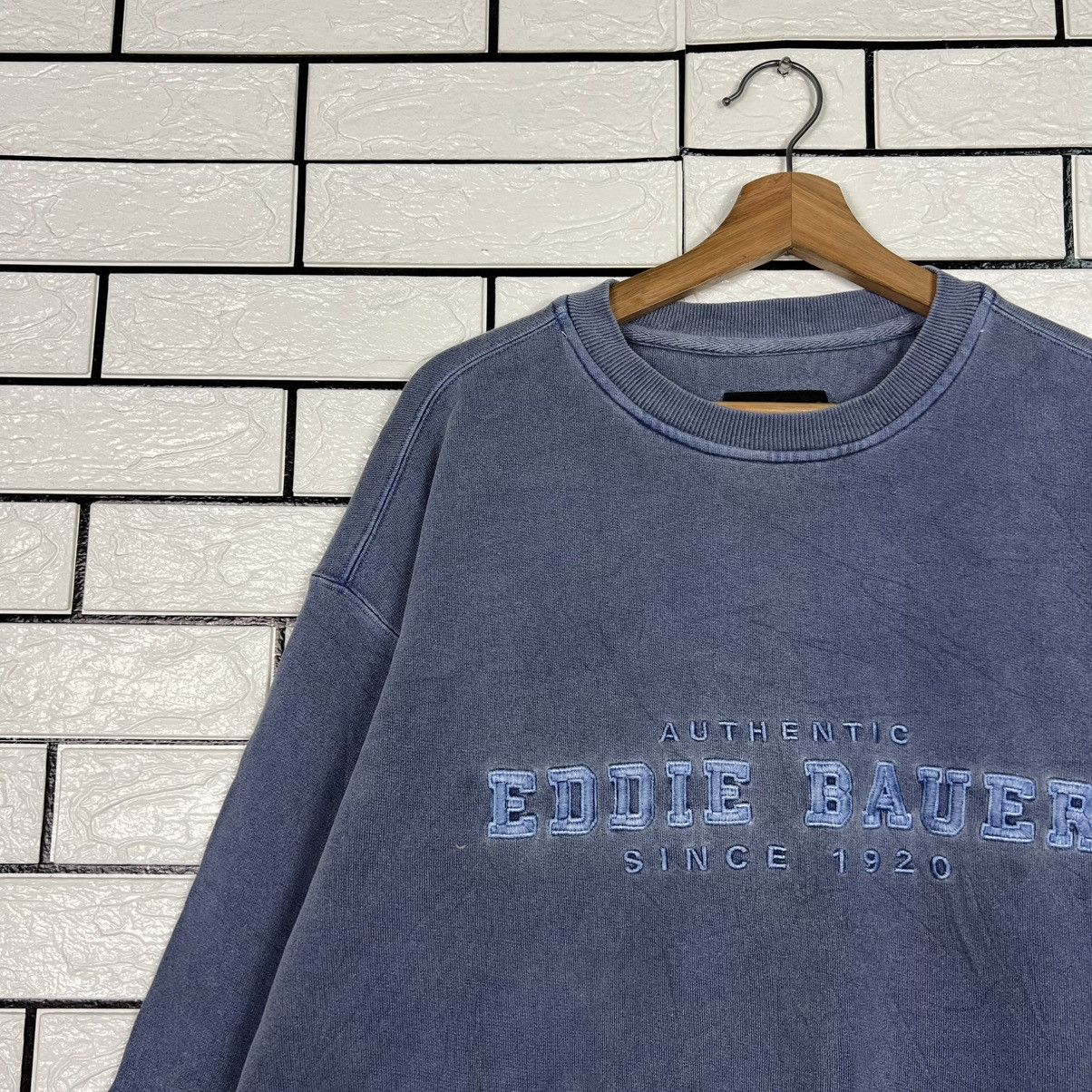 Eddie Bauer Vintage EDDIE BAUER Embroidery Big Logo Sweatshirt 4098-C186 Size US XXL / EU 58 / 5 - 4 Thumbnail