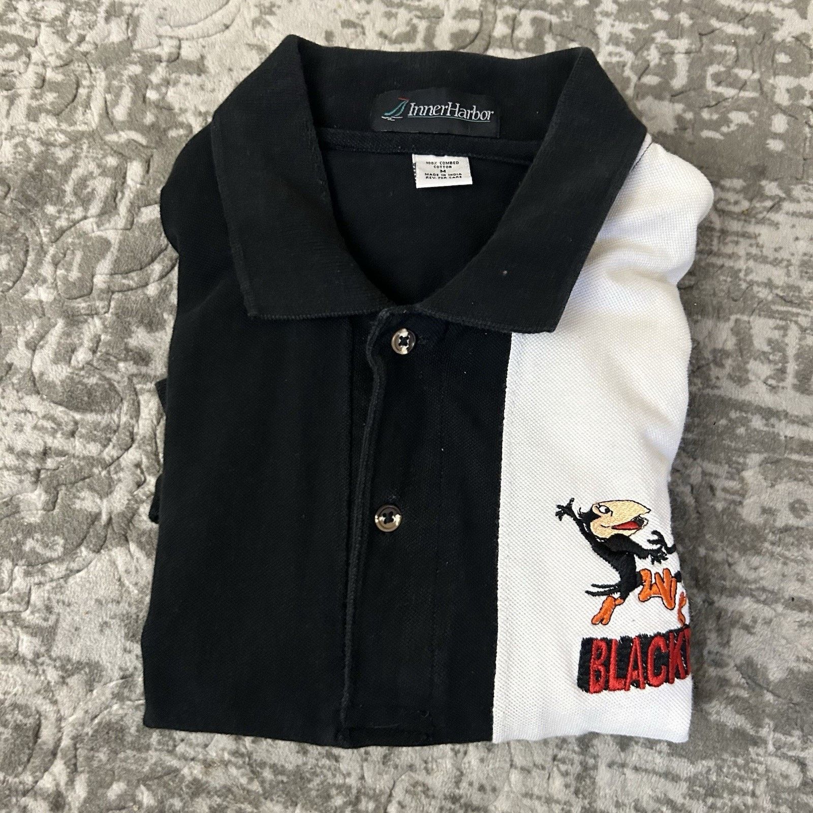 Other Vtg Inner Harbor Blackbird Color Block Polo Shirt Mens Sz M Size US M / EU 48-50 / 2 - 12 Thumbnail
