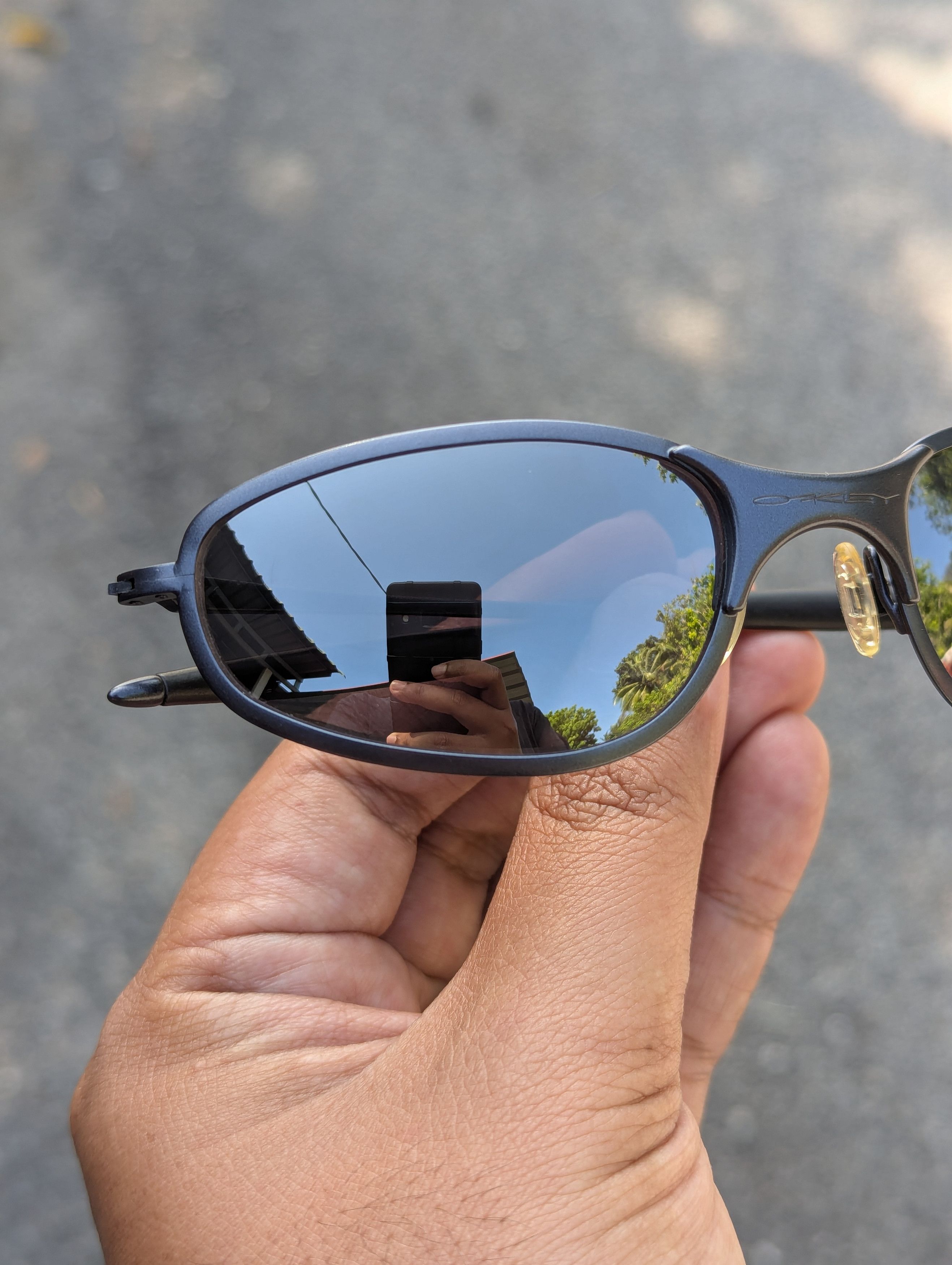 Oakley 🔥FREE SHIPPING 🔥Vintage OAKLEY A WIRE THICK Sunglasses Size ONE SIZE - 4 Thumbnail