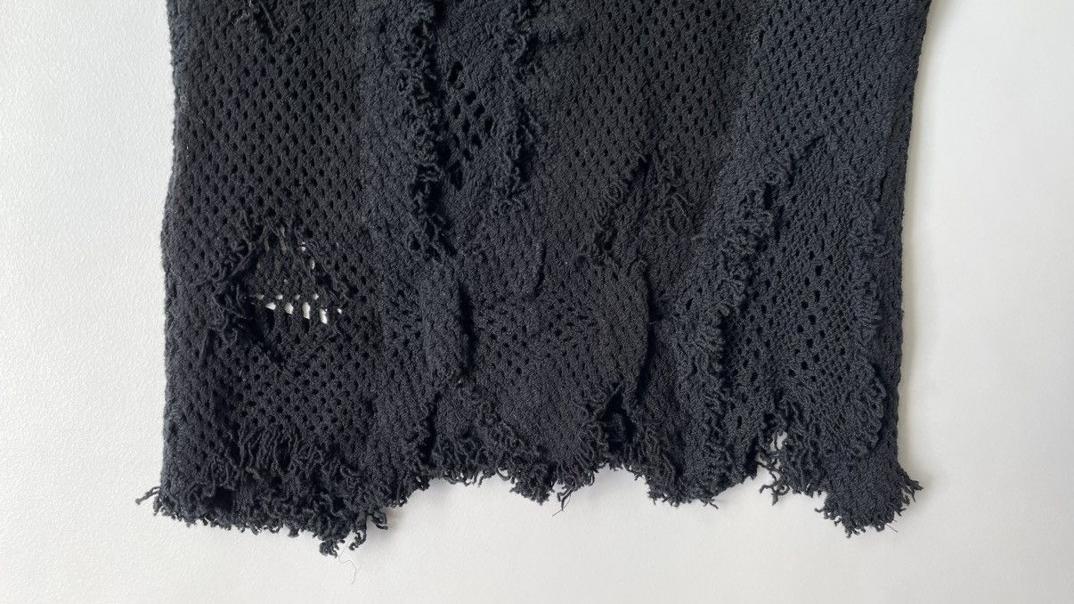 Comme des Garcons A/W 06 Double Layer Distressed Mesh Top Size M / US 6-8 / IT 42-44 - 15 Thumbnail