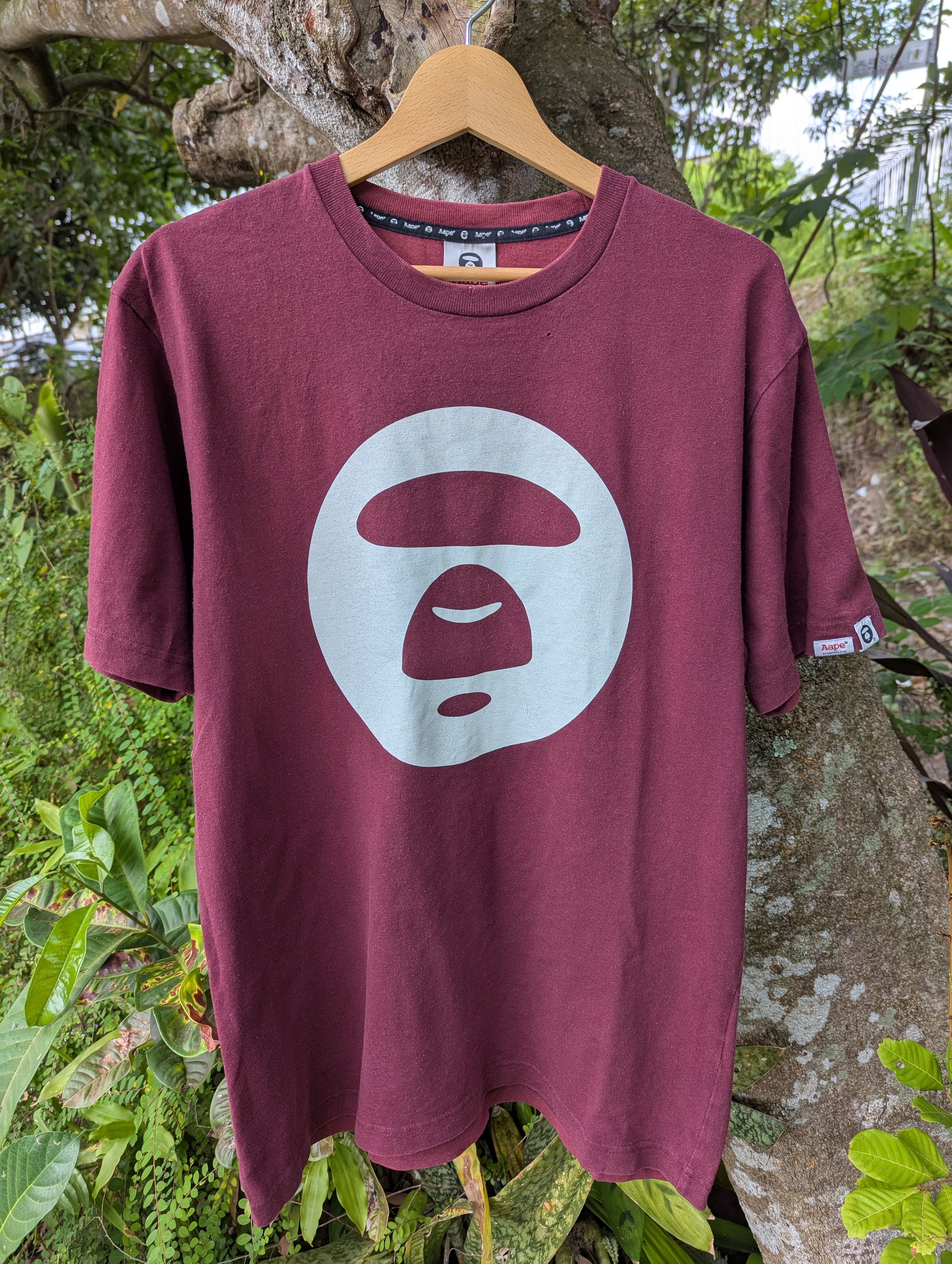 Aape AAPE BY BAPE SOMEWHERE IN THE AAPE UNIVERSE TSHIRT Size US L / EU 52-54 / 3 - 1 Thumbnail