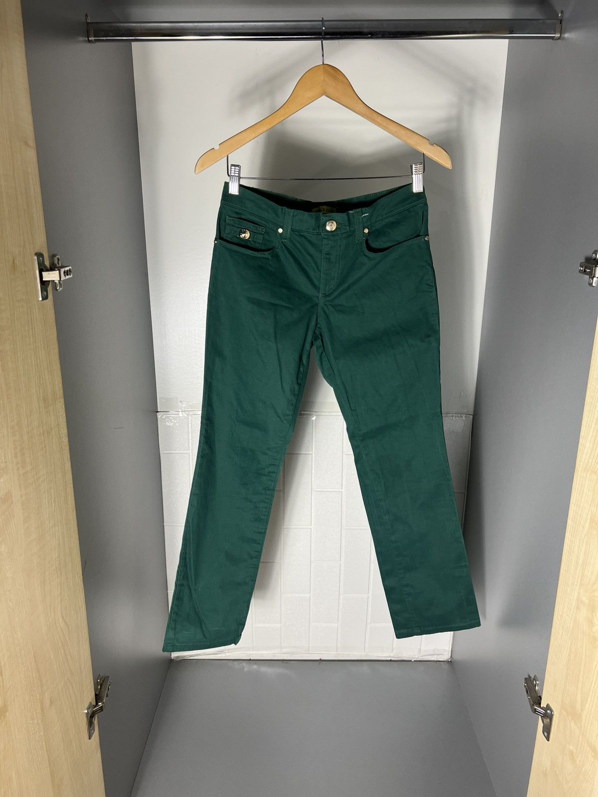 Versus Versace VINTAGE VERSACE JEANS CLASSIC ITALIAN DESIGNER DELUX CASUAL Size 27" / US 4 / IT 40 - 2 Thumbnail