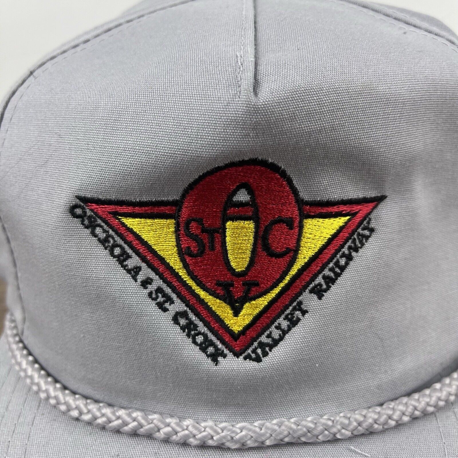 Other Osceola St Croix Hat Valley Railway Snapback Hat Gray Hat Ad Size ONE SIZE - 8 Thumbnail