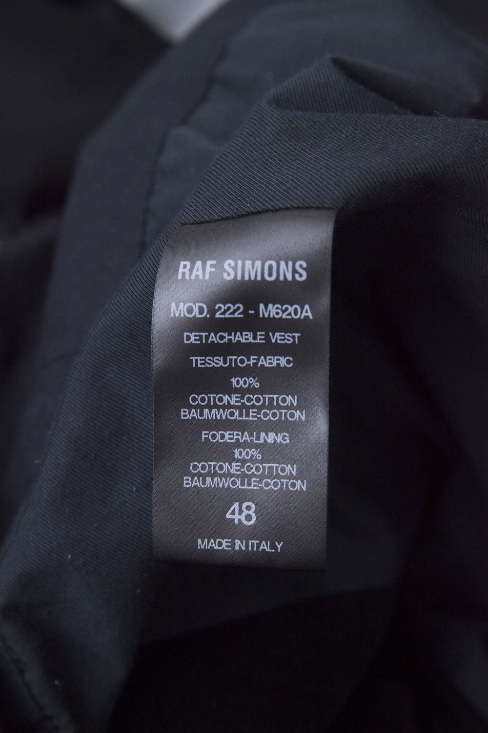 Raf Simons AW22 Ghost extended MA-1 bomber jacket Size US M / EU 48-50 / 2 - 9 Thumbnail