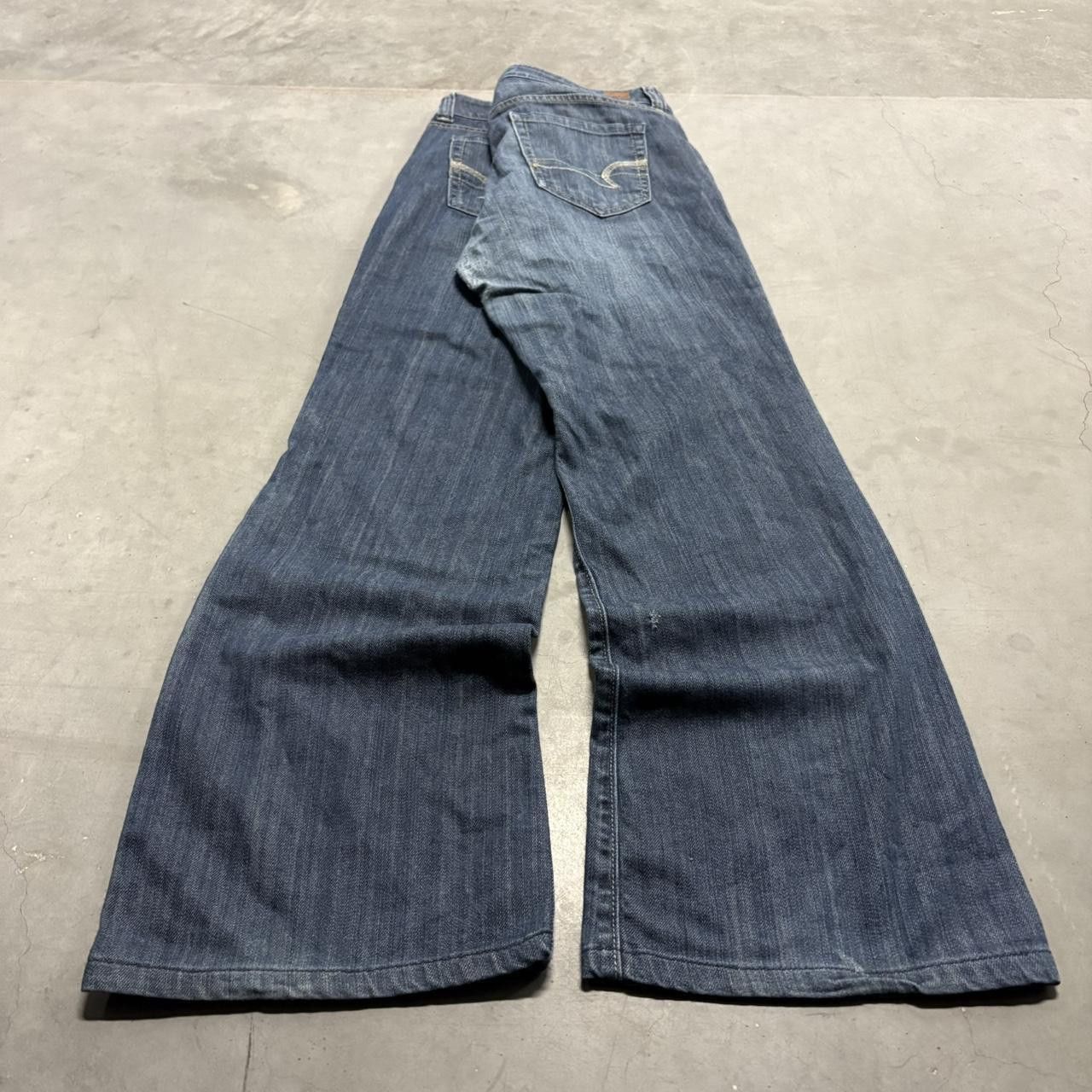 Vintage Crazy Vintage Y2K/2000s Baggy Wideleg Dark Wash Skater Streetwear Style Denim Jeans! Size US 36 / EU 52 - 6 Thumbnail