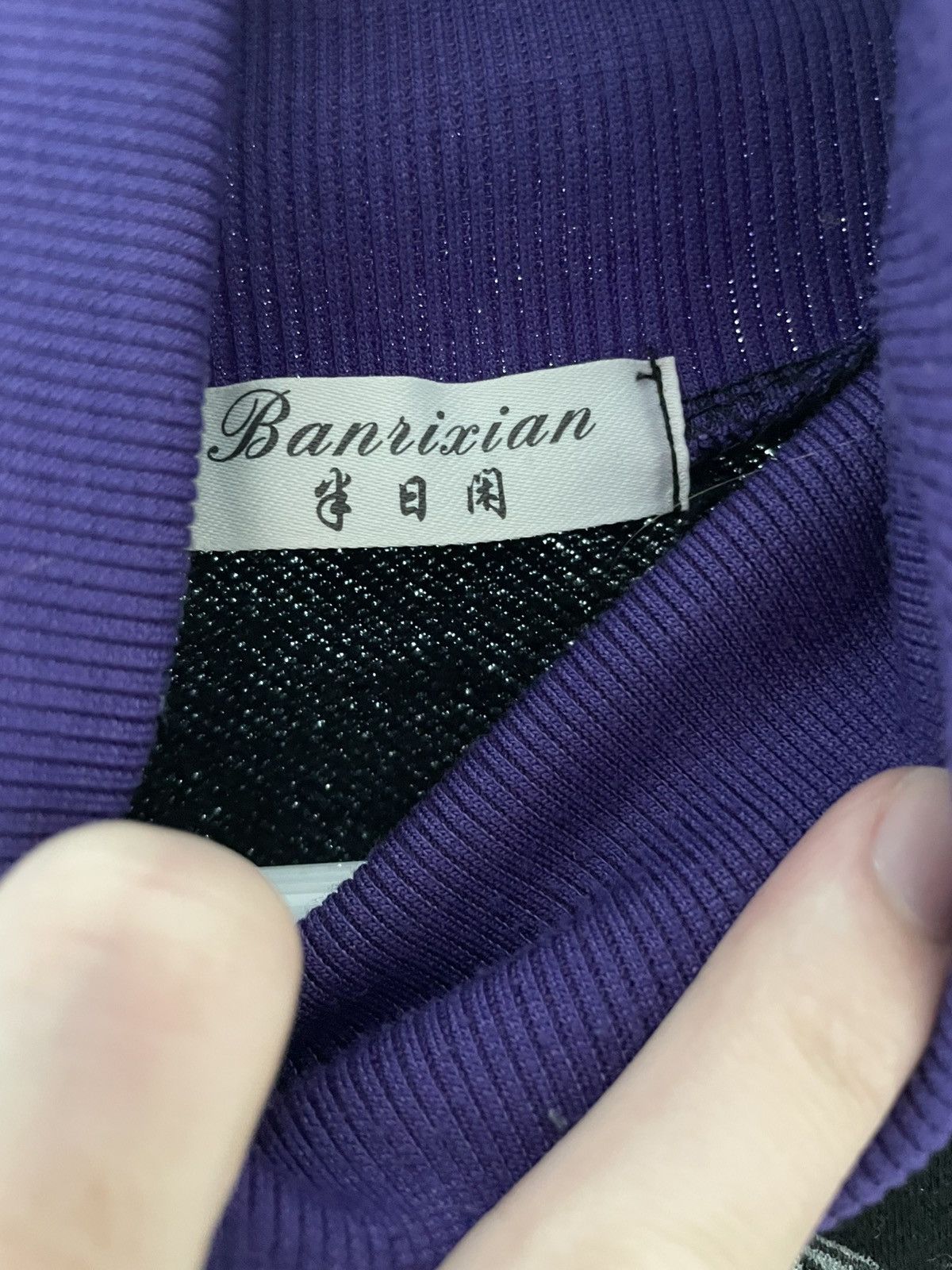 Other × Vintage Japanese Streetwear Turtleneck gothic Sweater Size US M / EU 48-50 / 2 - 5 Thumbnail