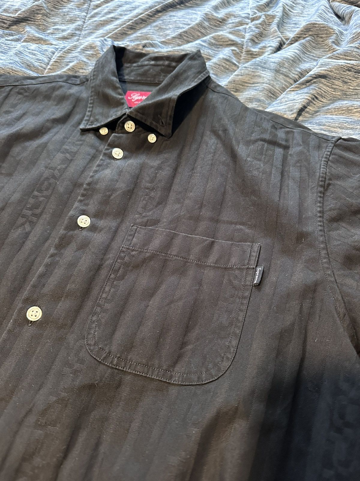 Supreme *NEW* Supreme Longsleeve Button up collared shirt Size US M / EU 48-50 / 2 - 2 Thumbnail