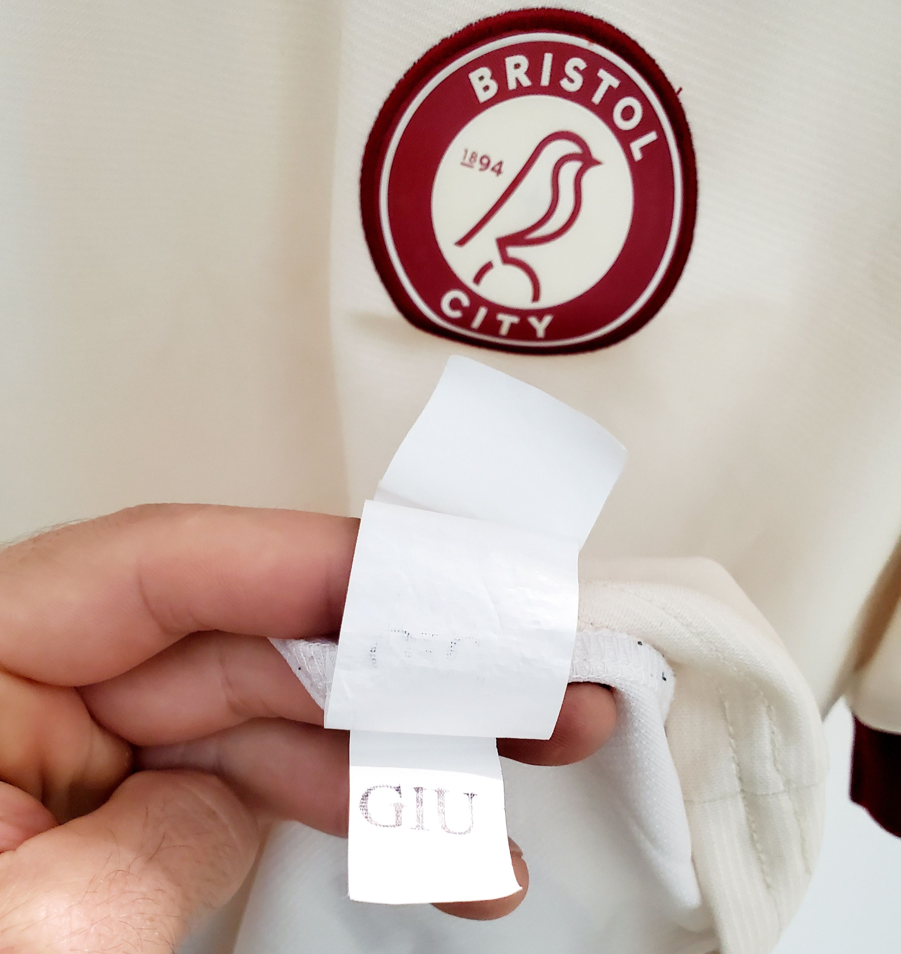 O'Neills Bristol City 2024-25 Away soccer jersey new condition S,M Size US S / EU 44-46 / 1 - 8 Thumbnail