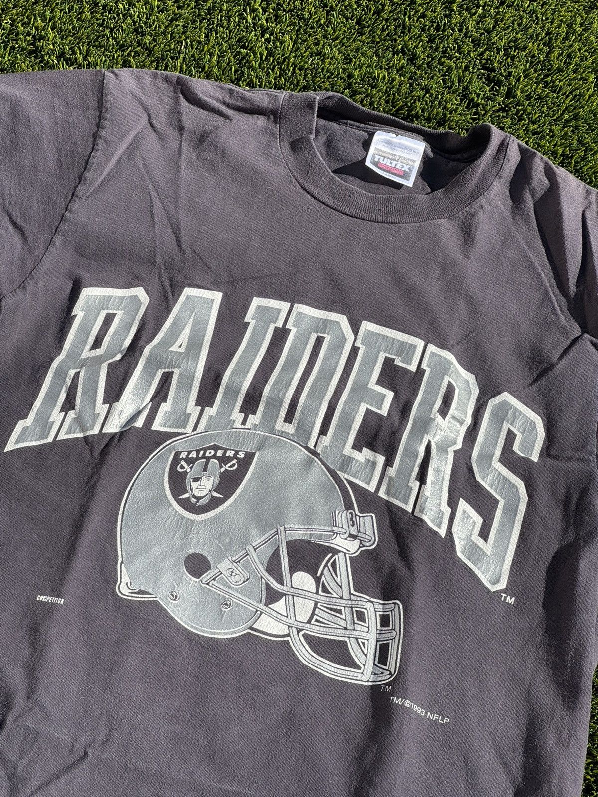 NFL × Tultex RAIDERS - VINTAGE TEE Size US L / EU 52-54 / 3 - 2 Thumbnail