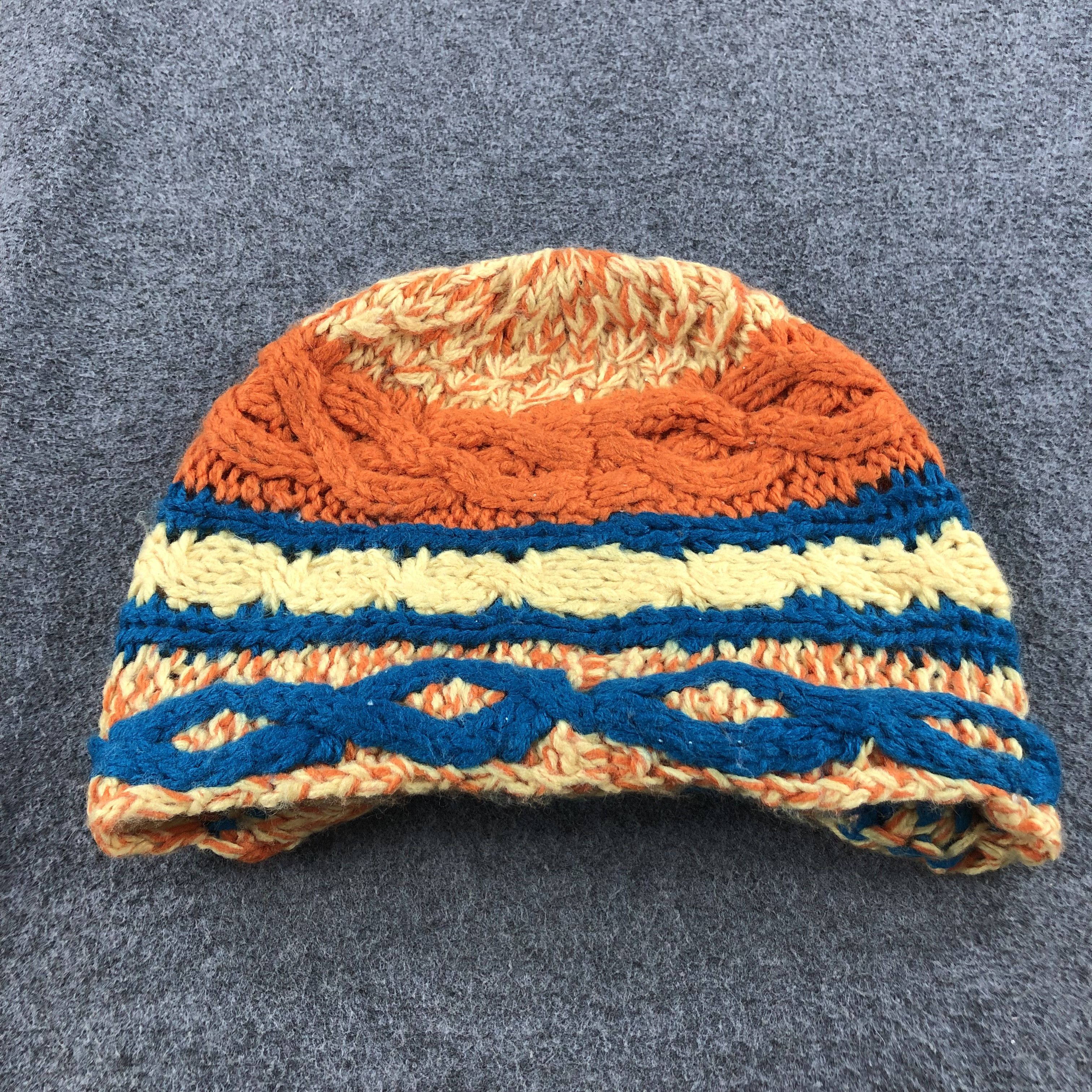 Japanese Brand Unknown Grace Hats Knitted Slouchy Beanie Snowcap B334 Size ONE SIZE - 4 Thumbnail