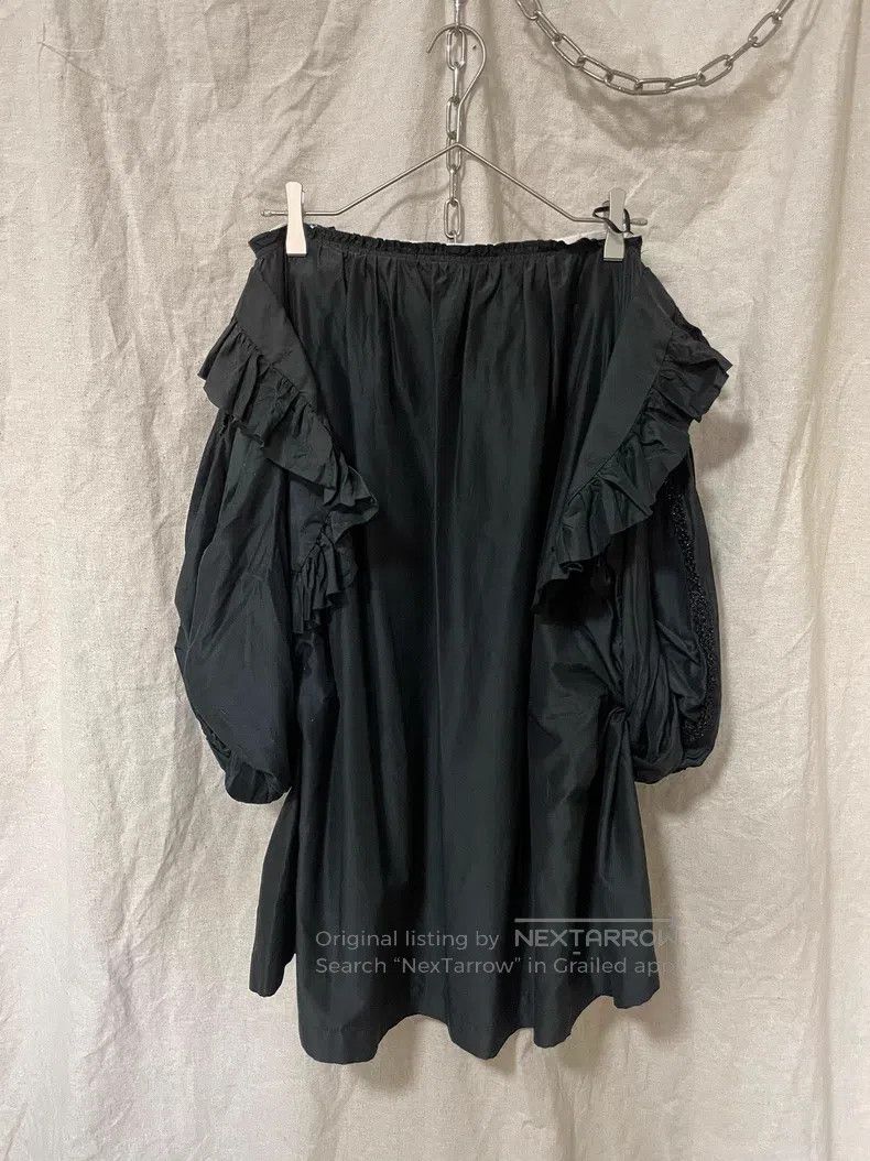 Other Comme Des Garcons size L Beaded satin half skirt Size 23" - 9 Thumbnail