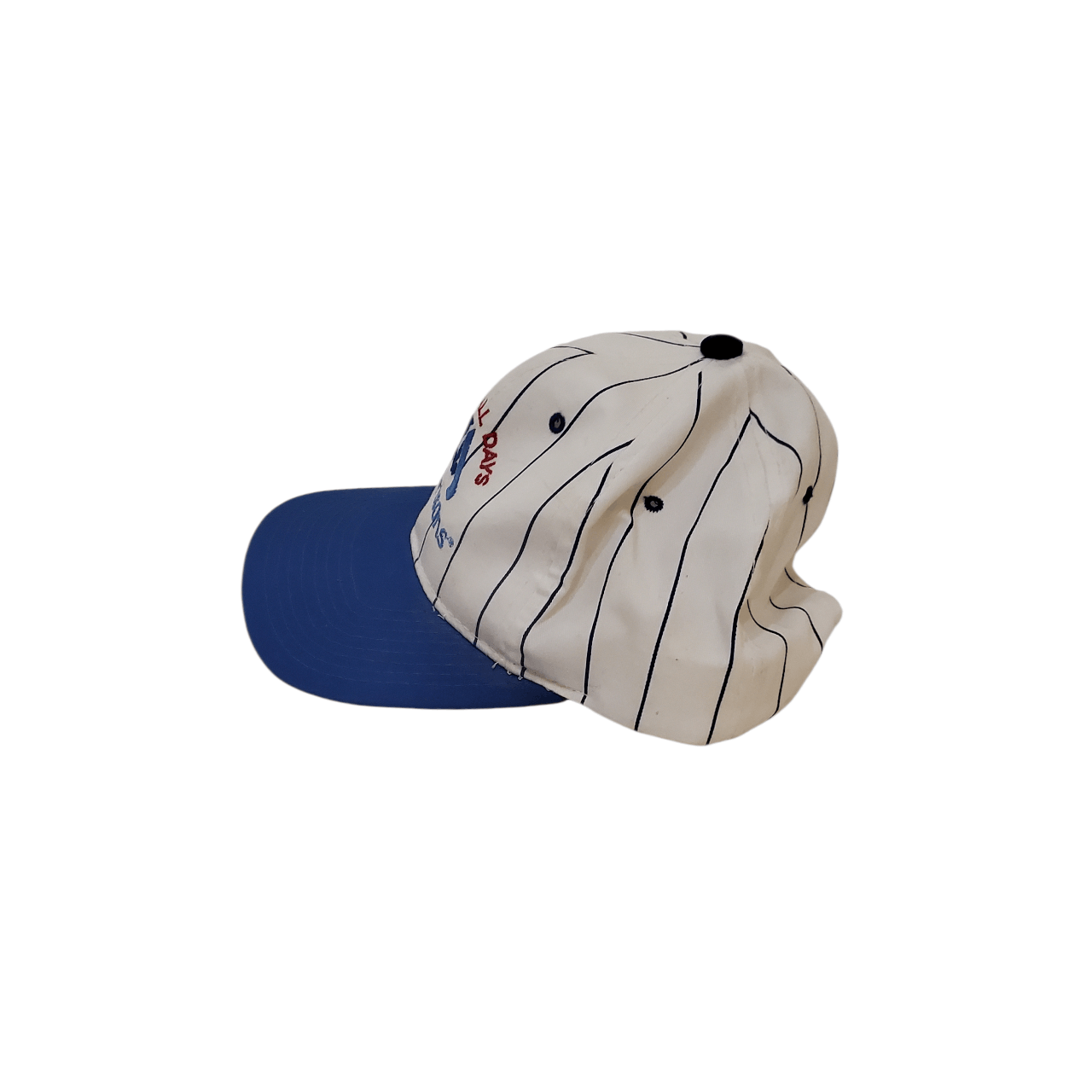 Vintage 90s Albertsons Pinstripe Snapback Size ONE SIZE - 2 Thumbnail