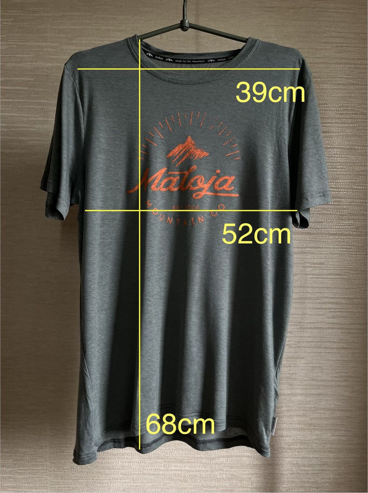 Maloja Maloja RoccaM Men's Merino Wool Trail T-Shirt Size US S / EU 44-46 / 1 - 9 Thumbnail