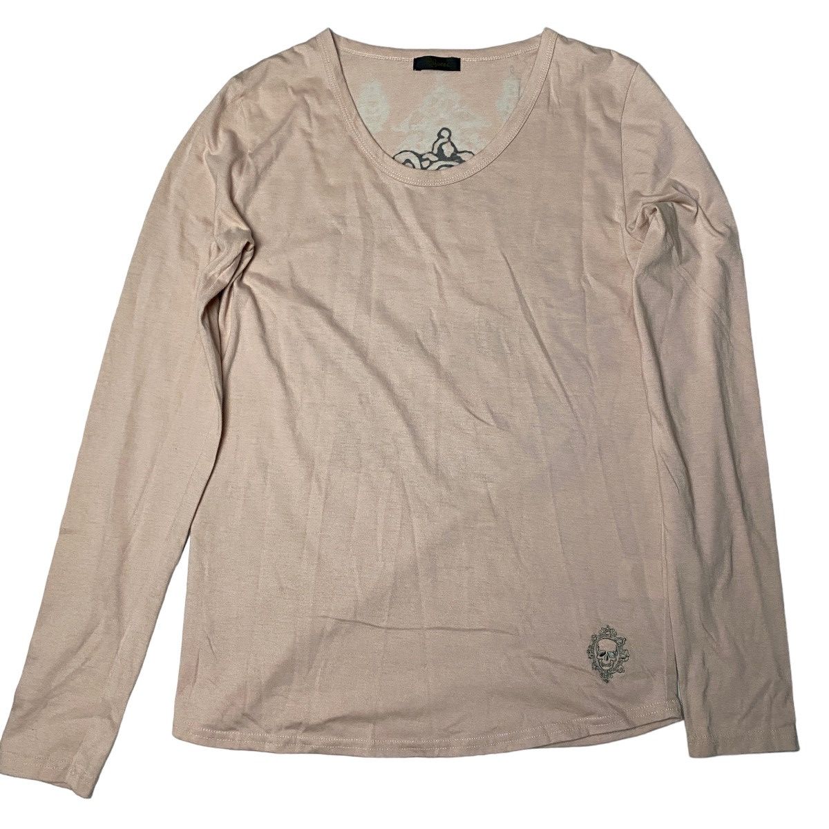 If Six Was Nine × Japanese Brand × Le Grande Bleu (L.G.B.) 2000's Barak Skull Mirror Abstract Longsleeve Size US XS / EU 42 / 0 - 3 Thumbnail