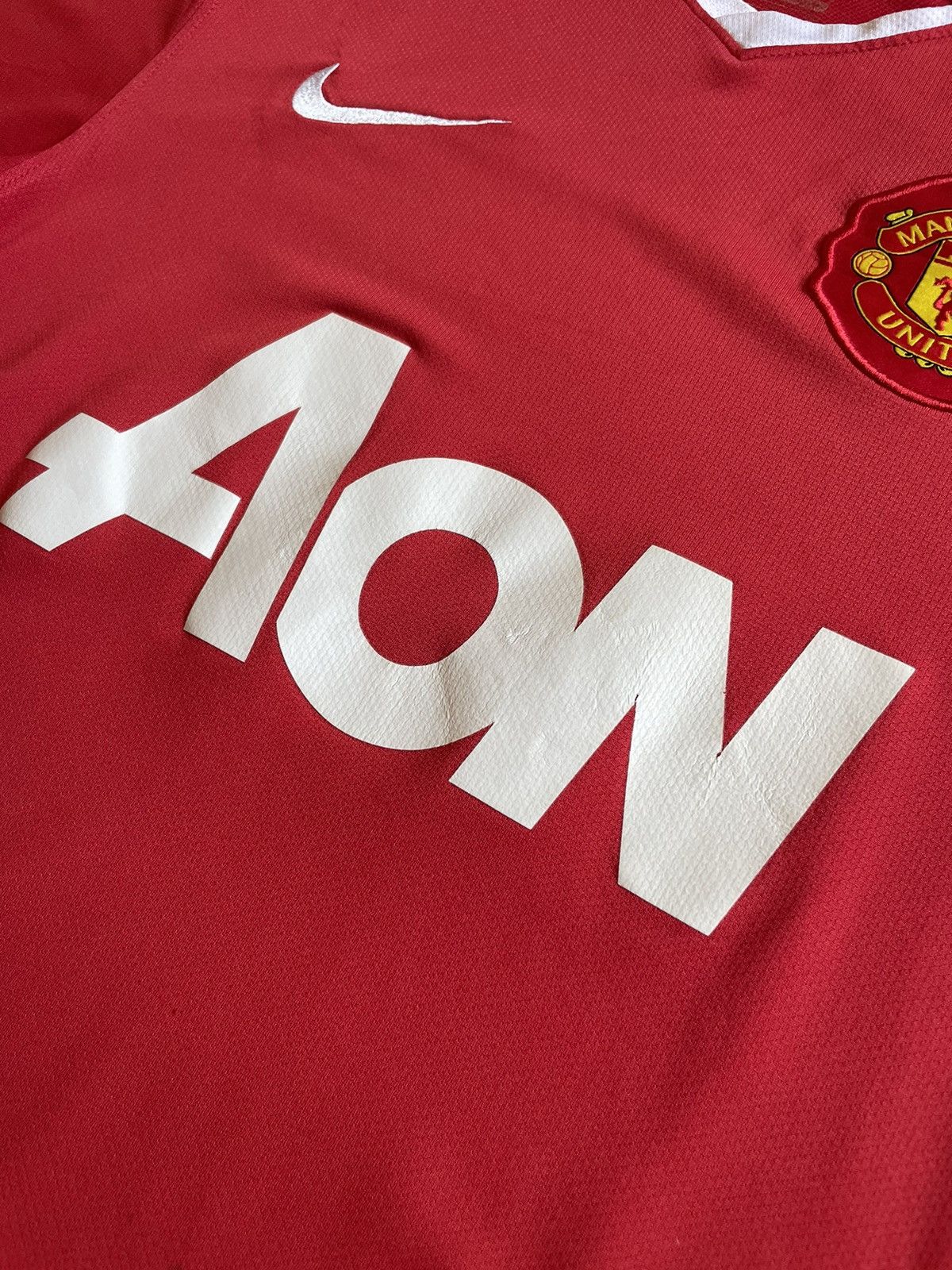 Nike Nike Manchester United 2010/2011 Home Soccer Jersey S Size US S / EU 44-46 / 1 - 4 Thumbnail