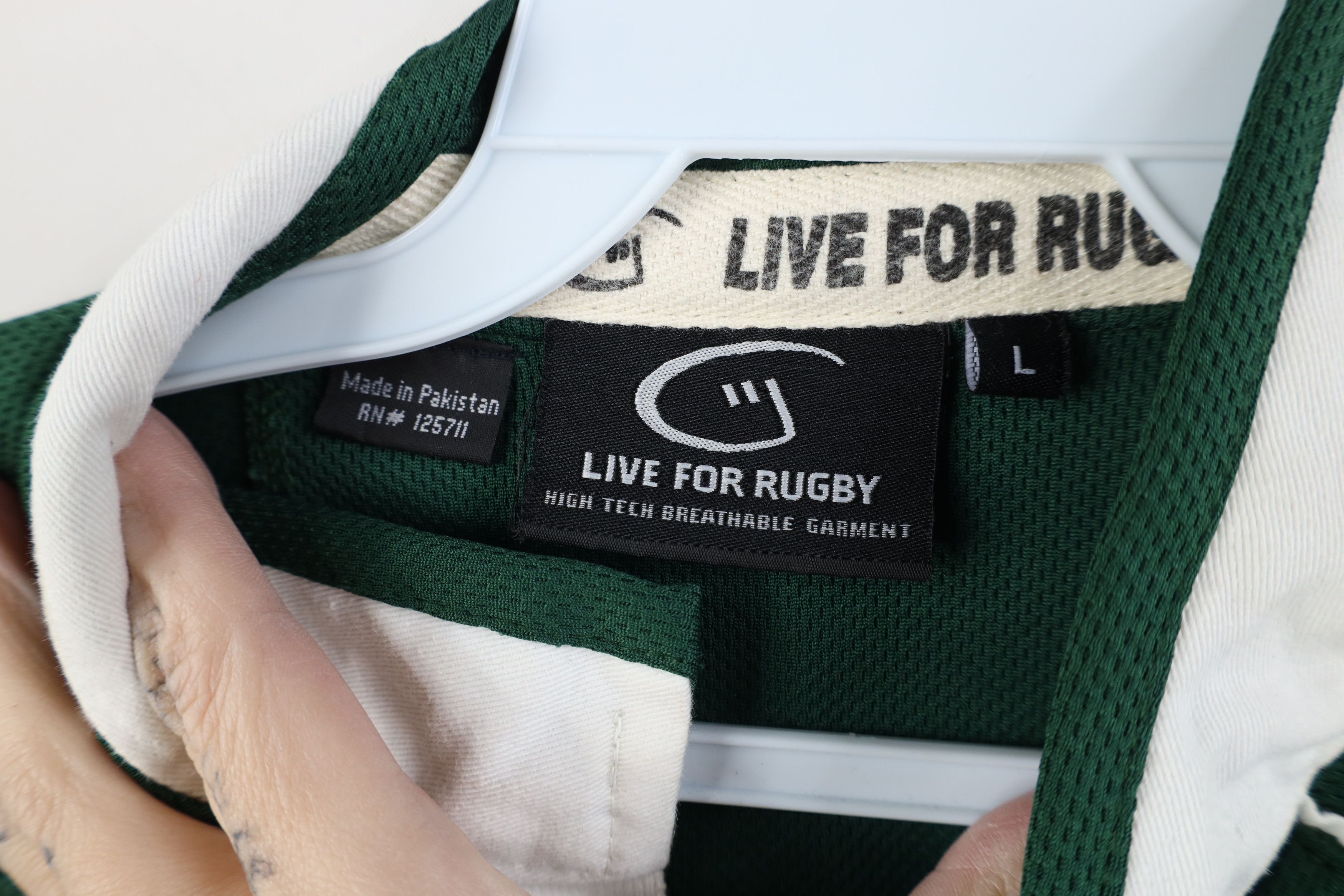 Vintage Vintage LFR Ireland National Team Rugby Jersey Shirt Green Size US L / EU 52-54 / 3 - 9 Thumbnail