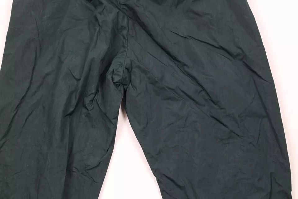 Vintage Vintage 90s Streetwear Blank Lined Nylon Joggers Pants Green Size US 36 / EU 52 - 11 Thumbnail