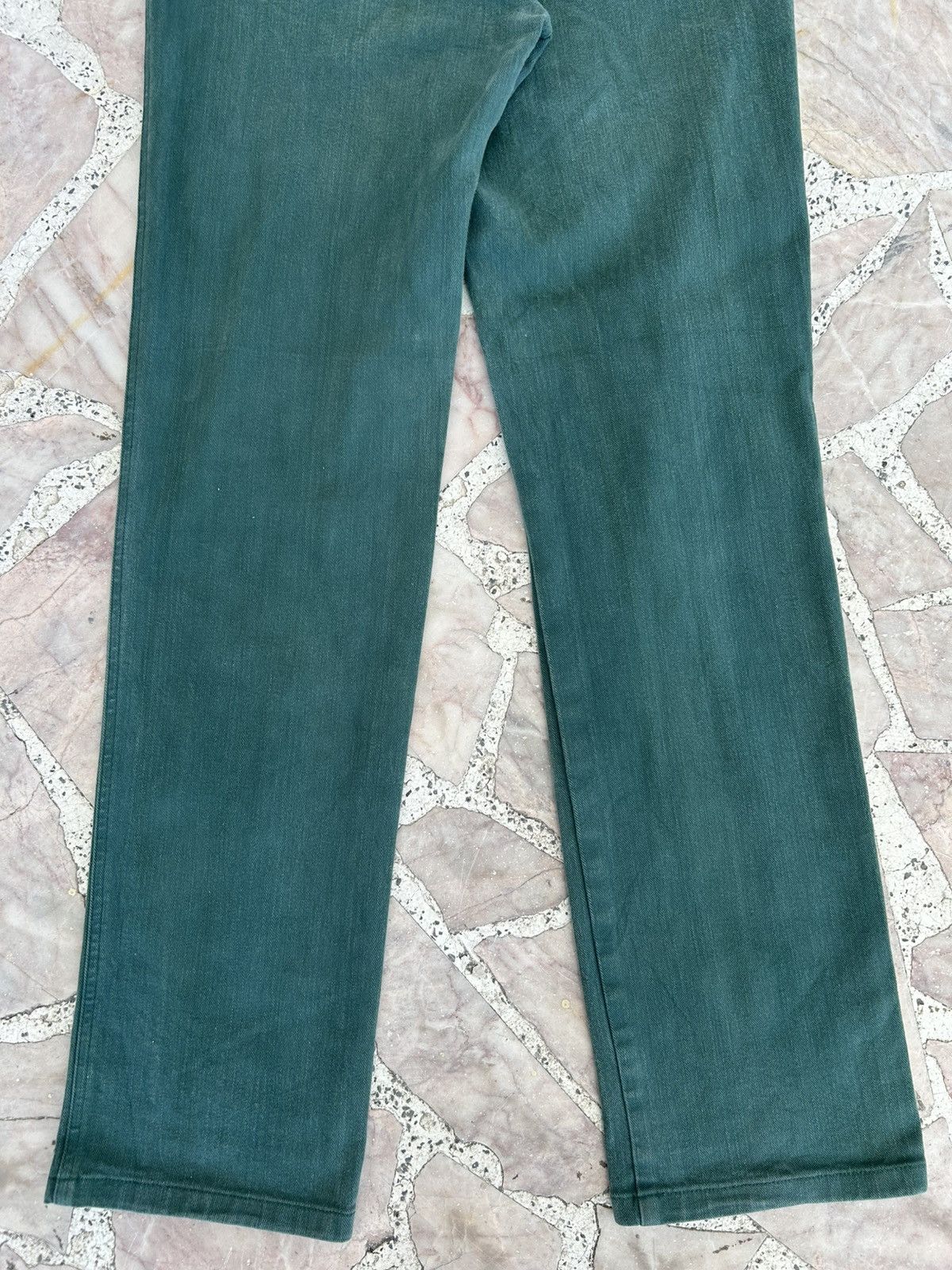 agnes b. Agnes B Homme Vintage Green Trousers Size US 30 / EU 46 - 10 Thumbnail