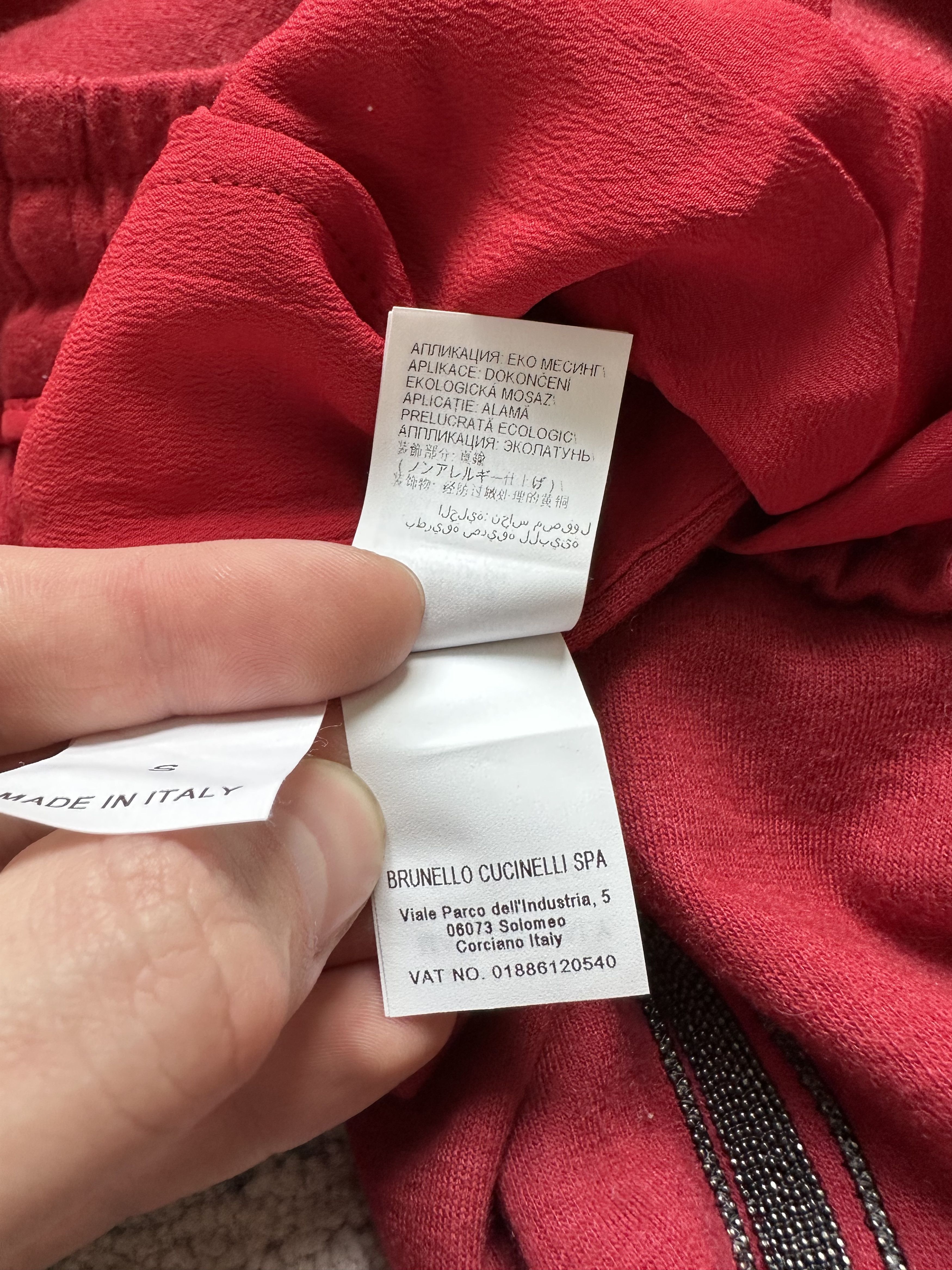 Brunello Cucinelli Brunello Cucinelli cashmere sweat pants Size 28" / US 6 / IT 42 - 14 Thumbnail