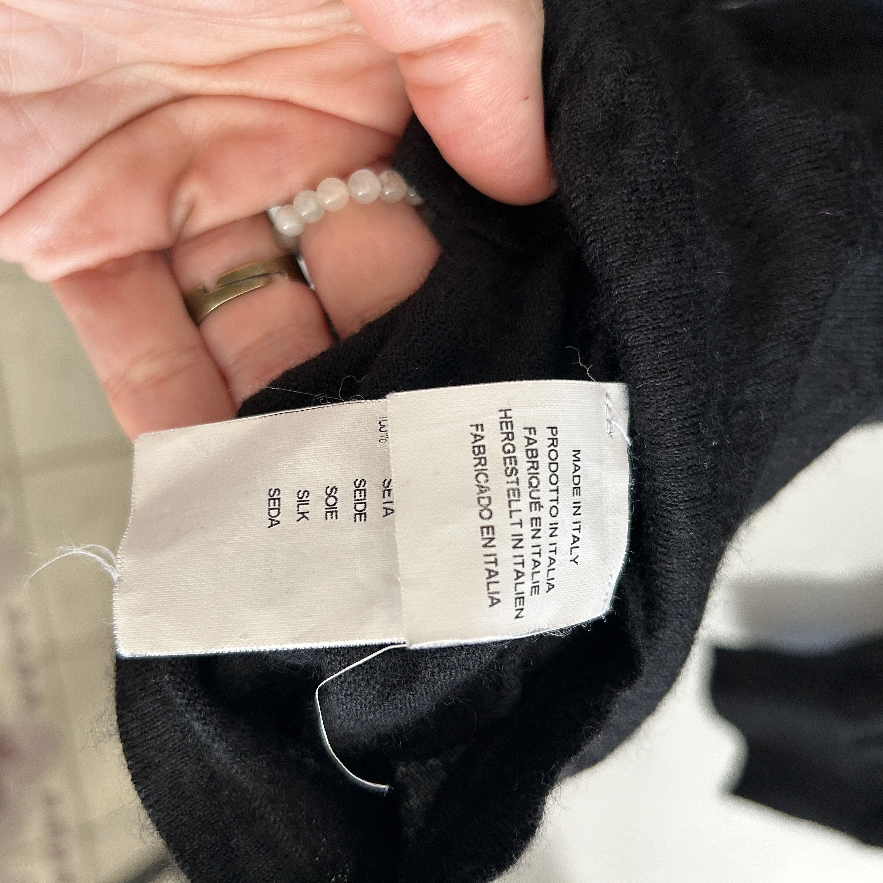 Blumarine intage Y2K Blumarine Cashmere Silk Cardigan Top Size XL / US 12-14 / IT 48-50 - 17 Thumbnail